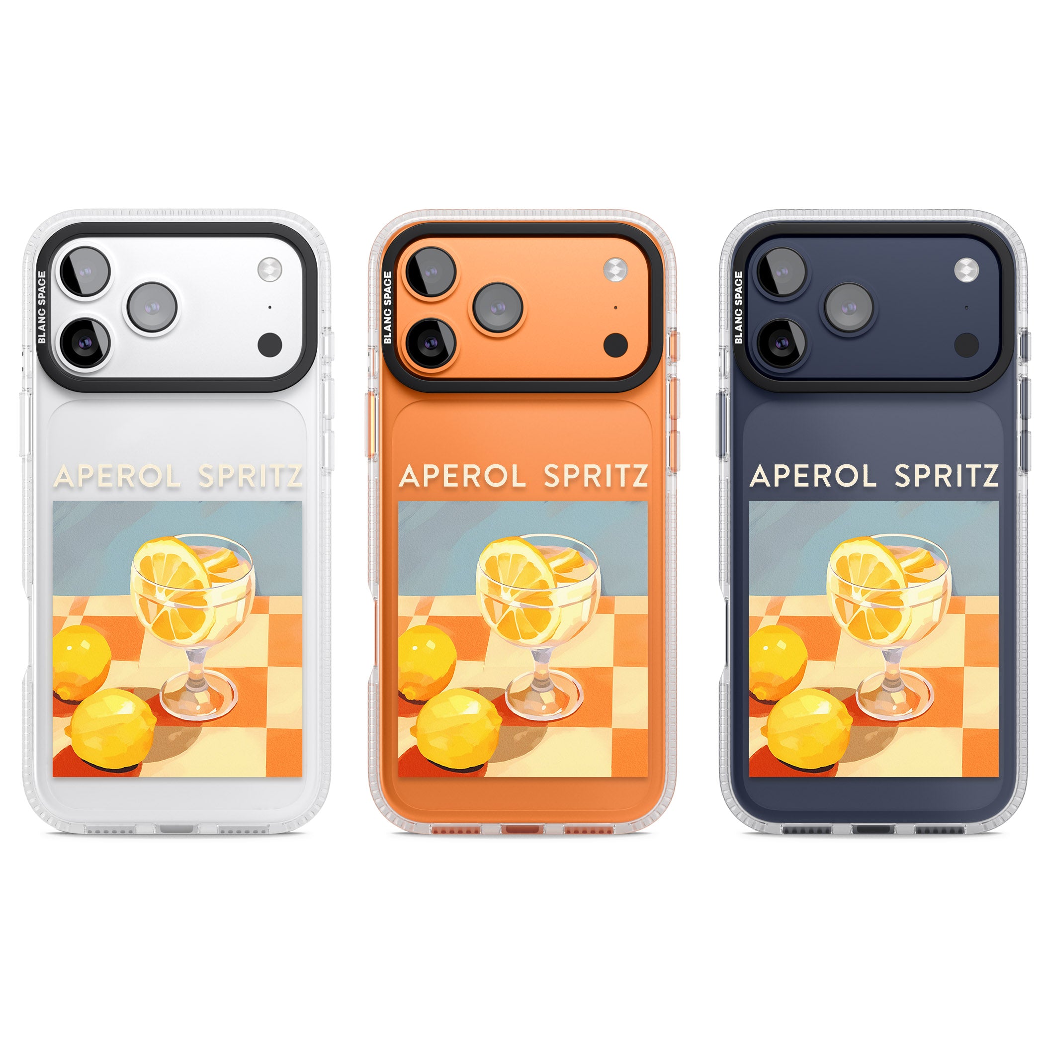 Lemon Spritz iPhone 17 Pro Impact Air Clear Phone Case APT Impact Protection