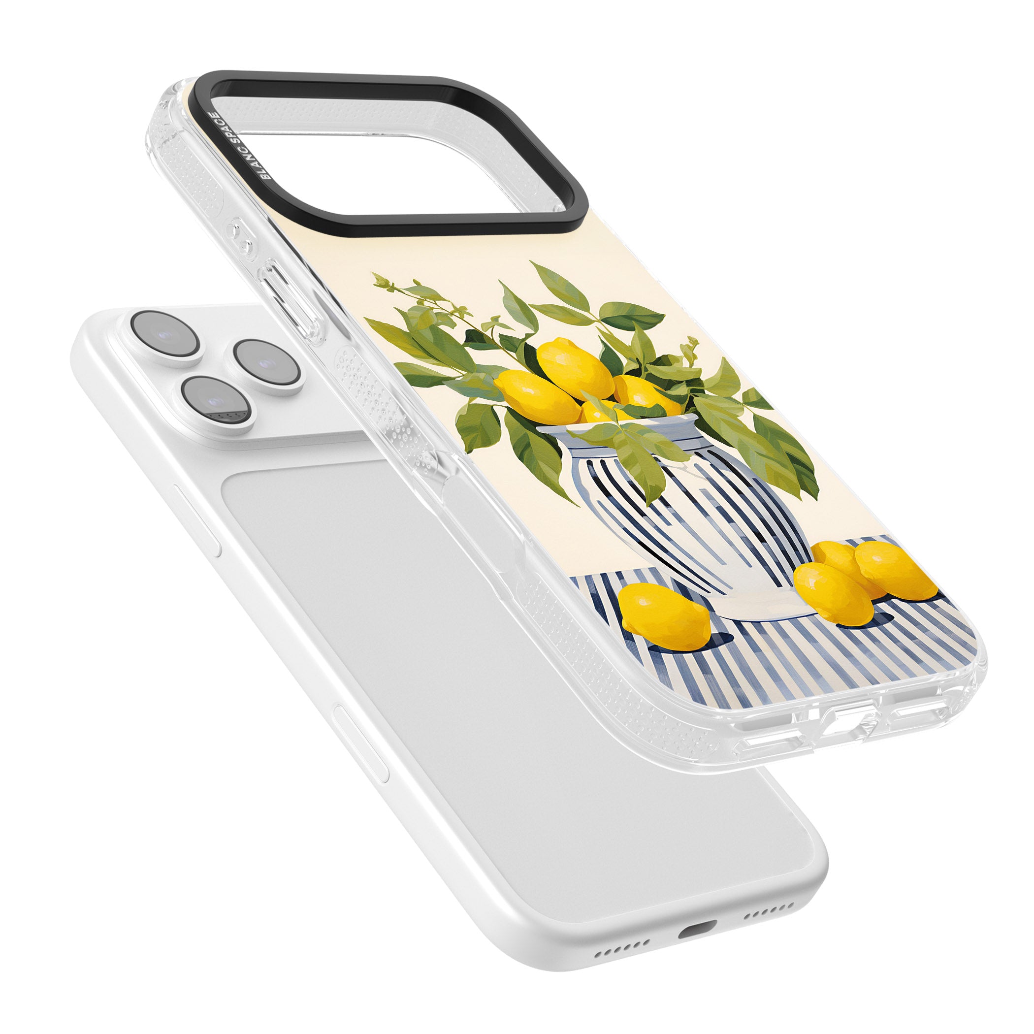 Lemon Plant Vase iPhone 17 Pro Impact Air Clear Phone Case Colours