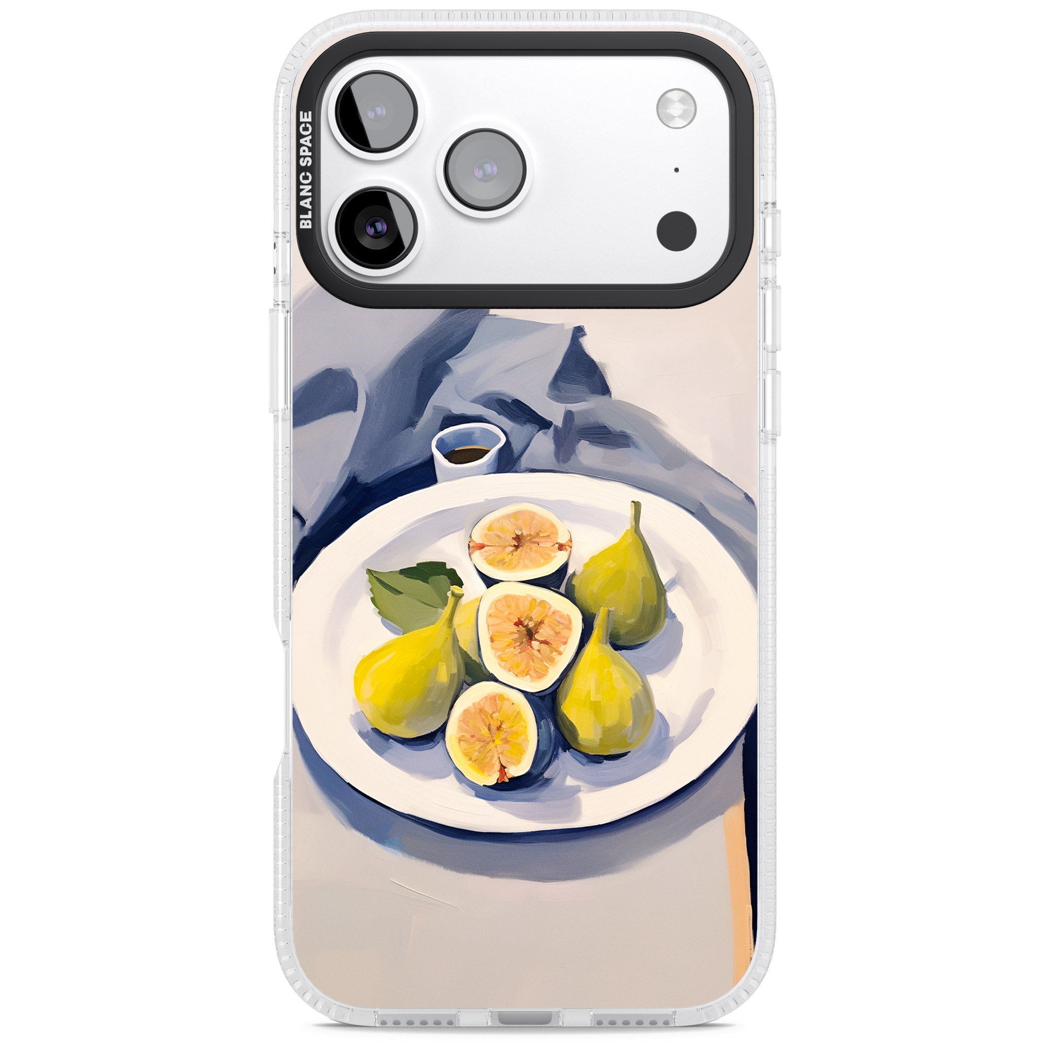 Plate of Pears iPhone 17 Pro Impact Air Clear Phone Case