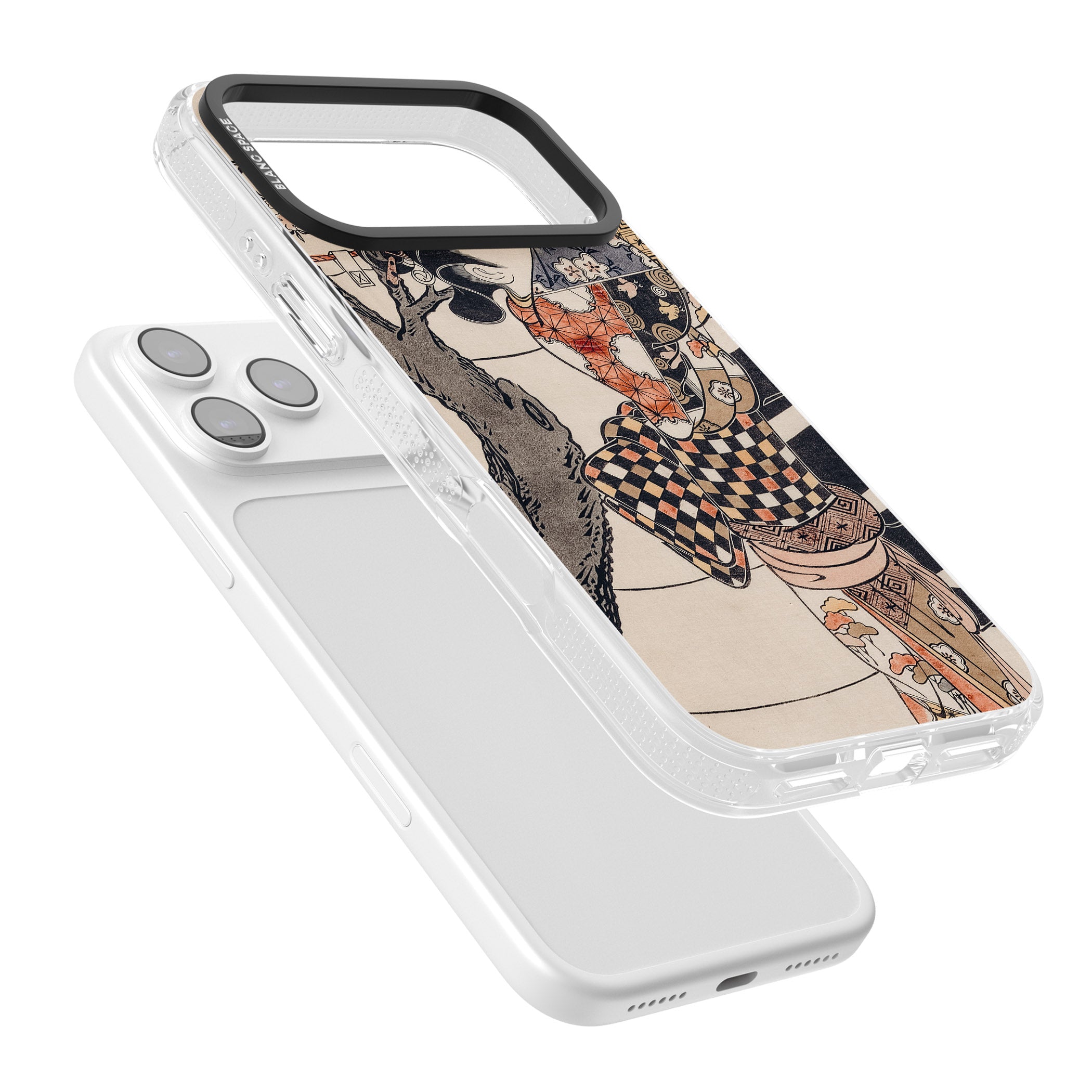 Vintage Japan iPhone 17 Pro Impact Air Clear Phone Case Colours