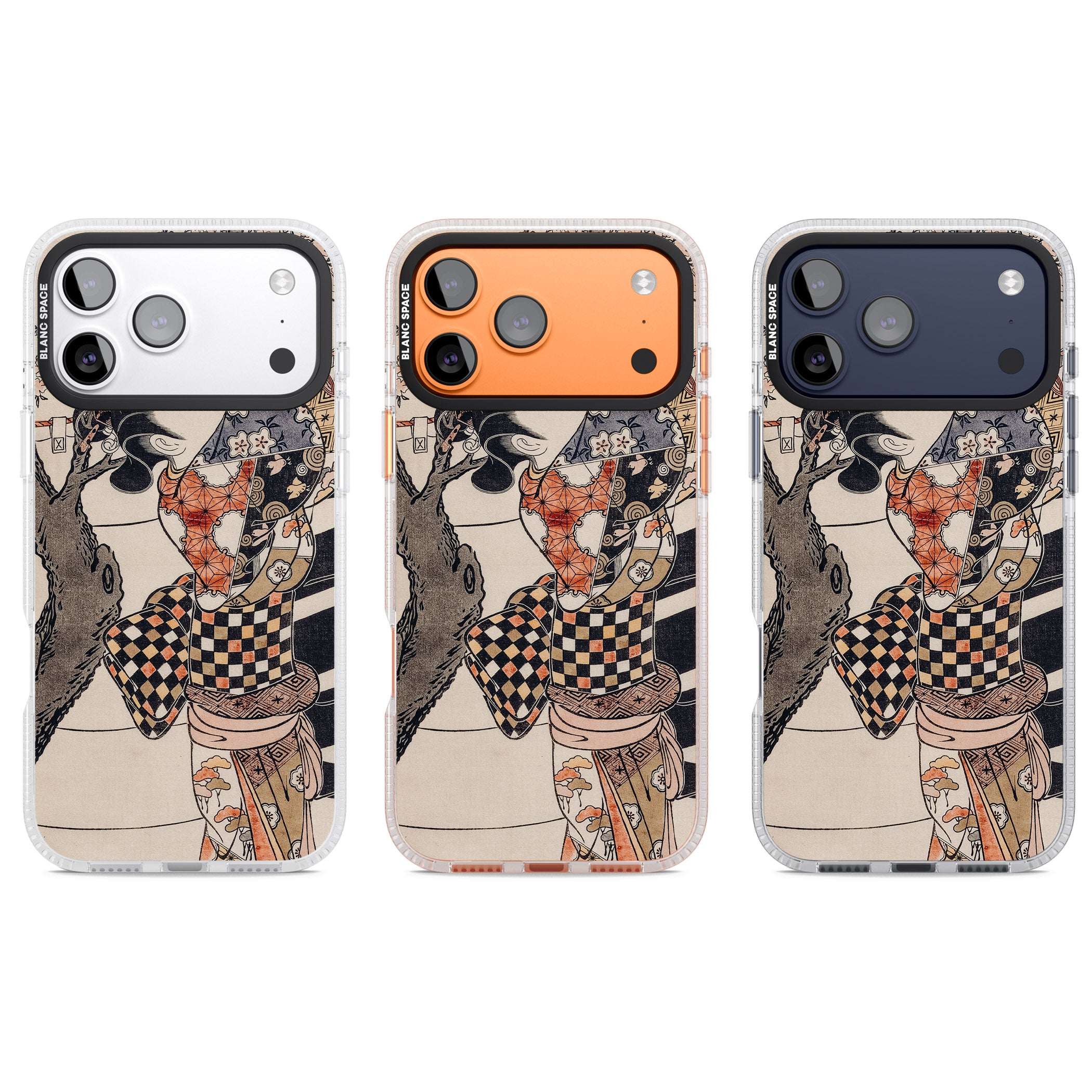 Vintage Japan iPhone 17 Pro Impact Air Clear Phone Case APT Impact Protection