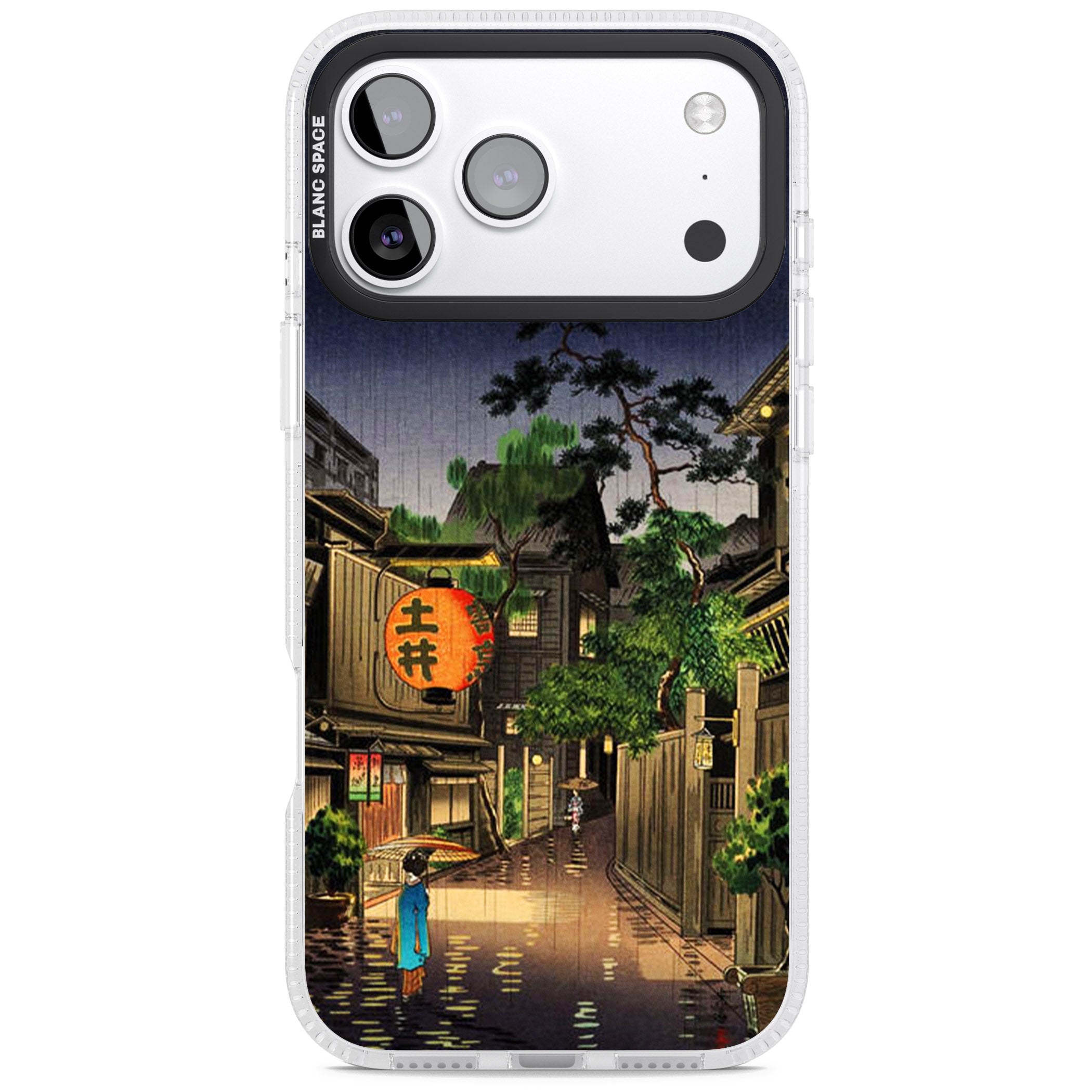 Evening In Ushigome iPhone 17 Pro Impact Air Clear Phone Case