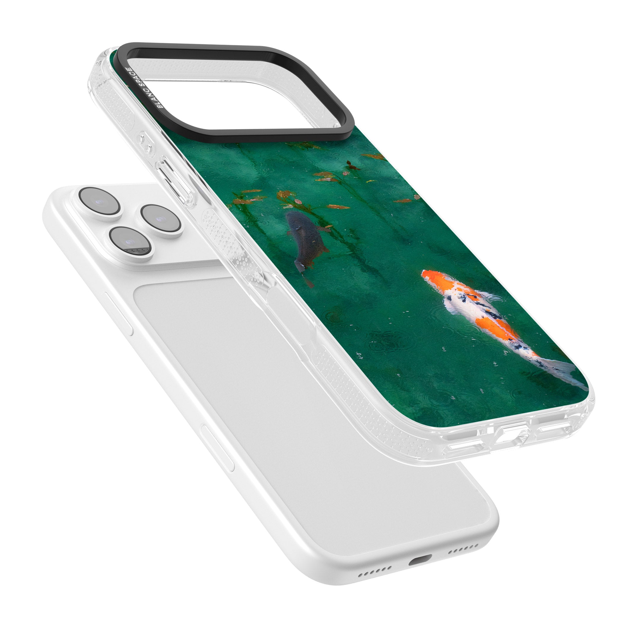 Koi Fish iPhone 17 Pro Impact Air Clear Phone Case Colours