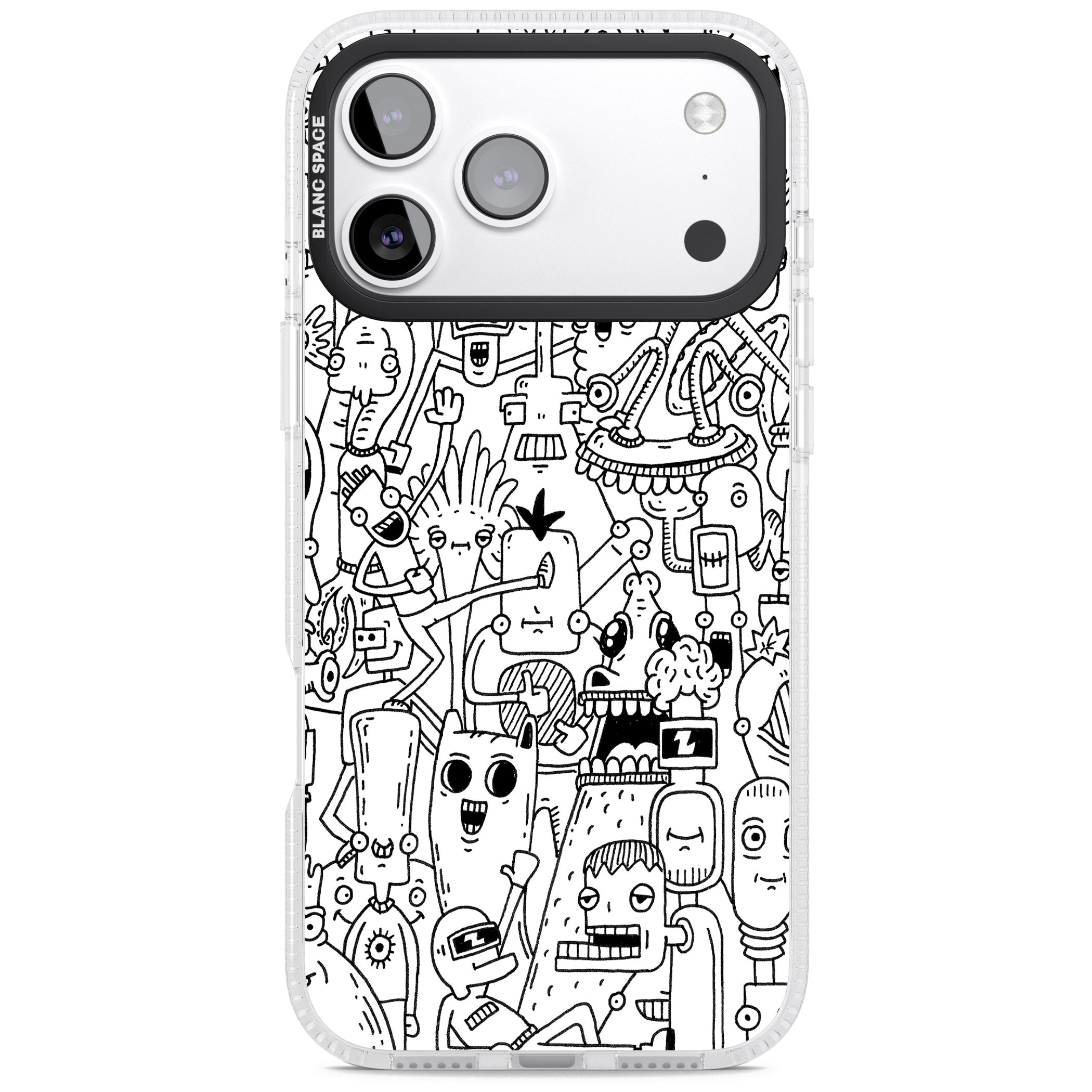 Stack Original iPhone 17 Pro Impact Air Clear Phone Case