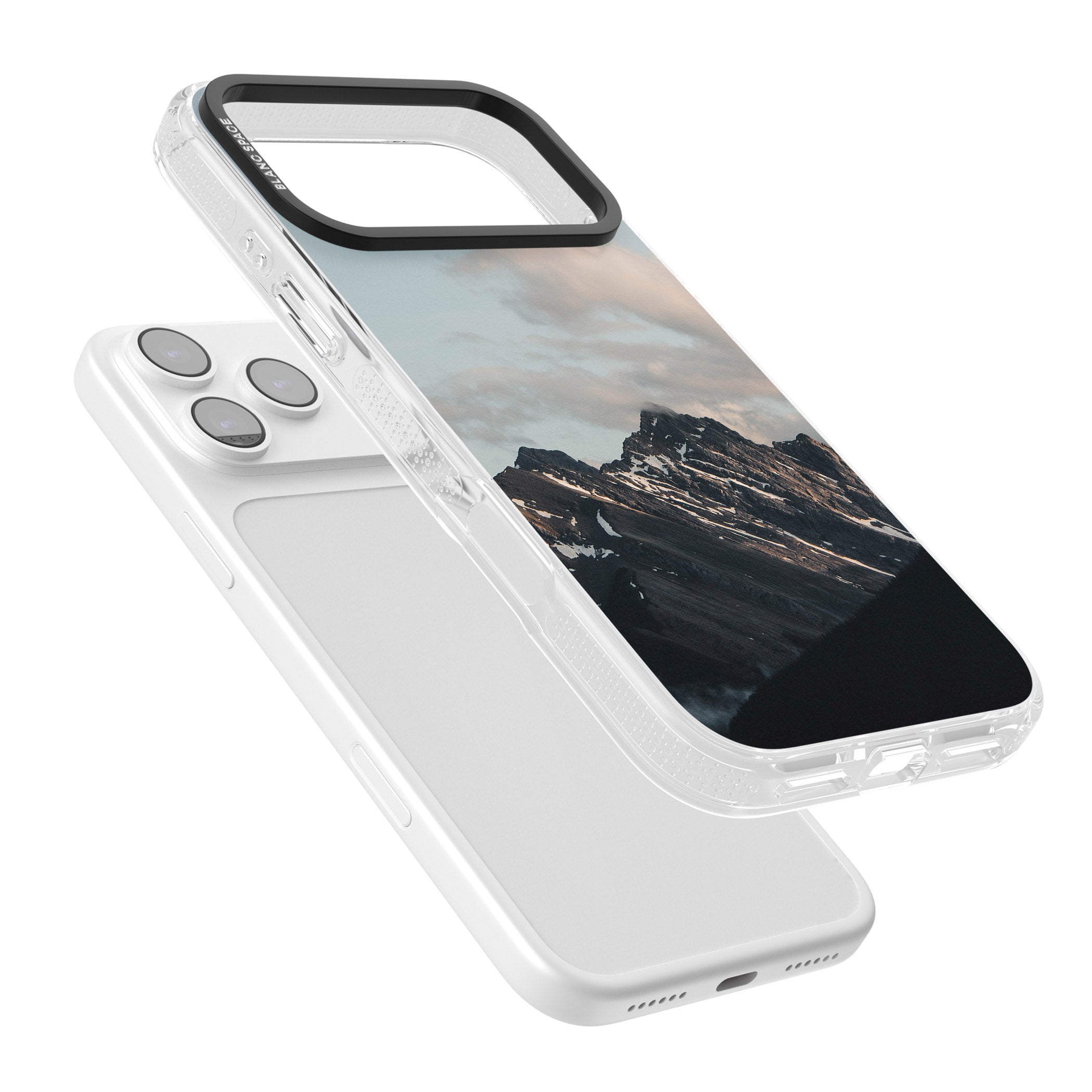 Twilight Mountain iPhone 17 Pro Impact Air Clear Phone Case Colours