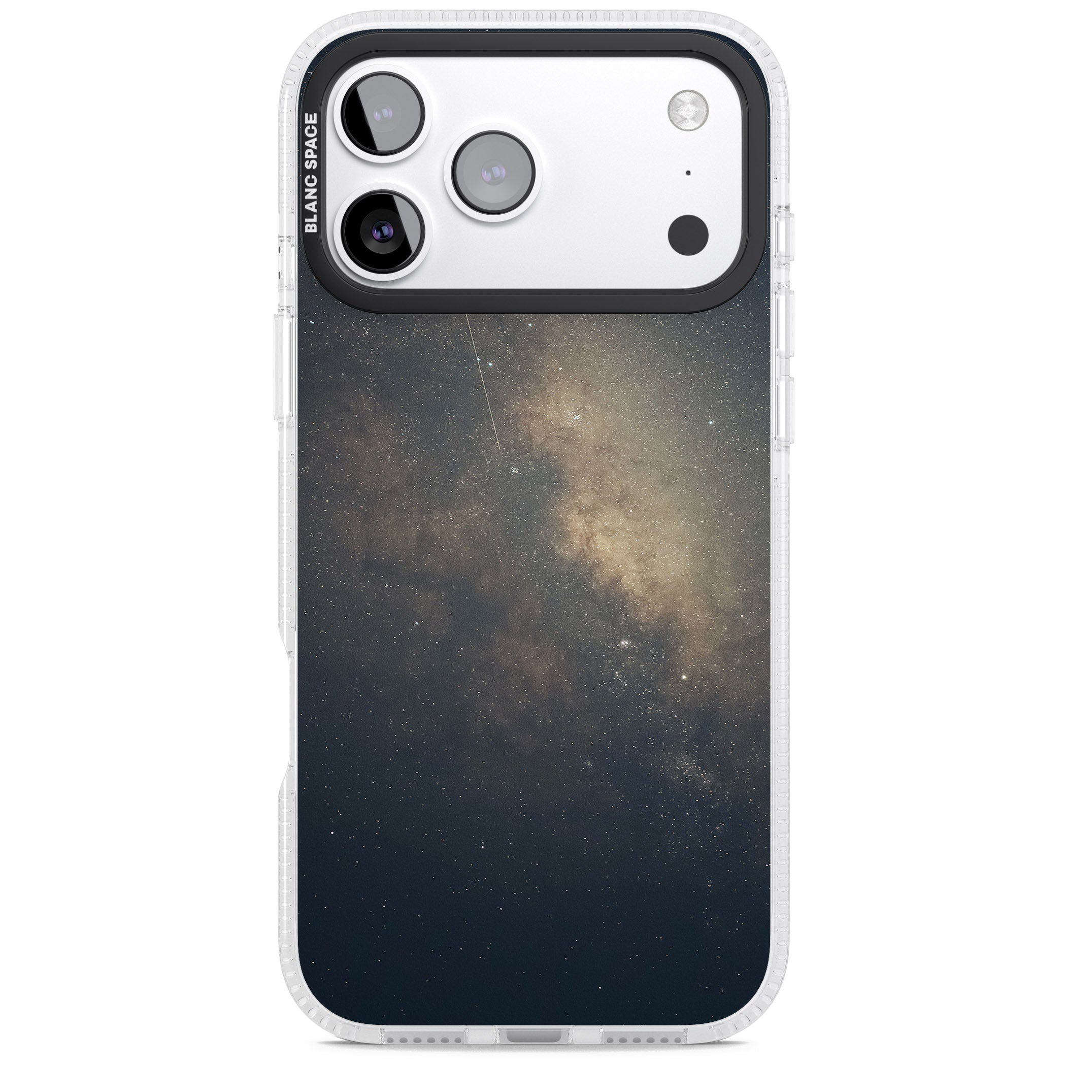 Cosmic Night Sky iPhone 17 Pro Impact Air Clear Phone Case