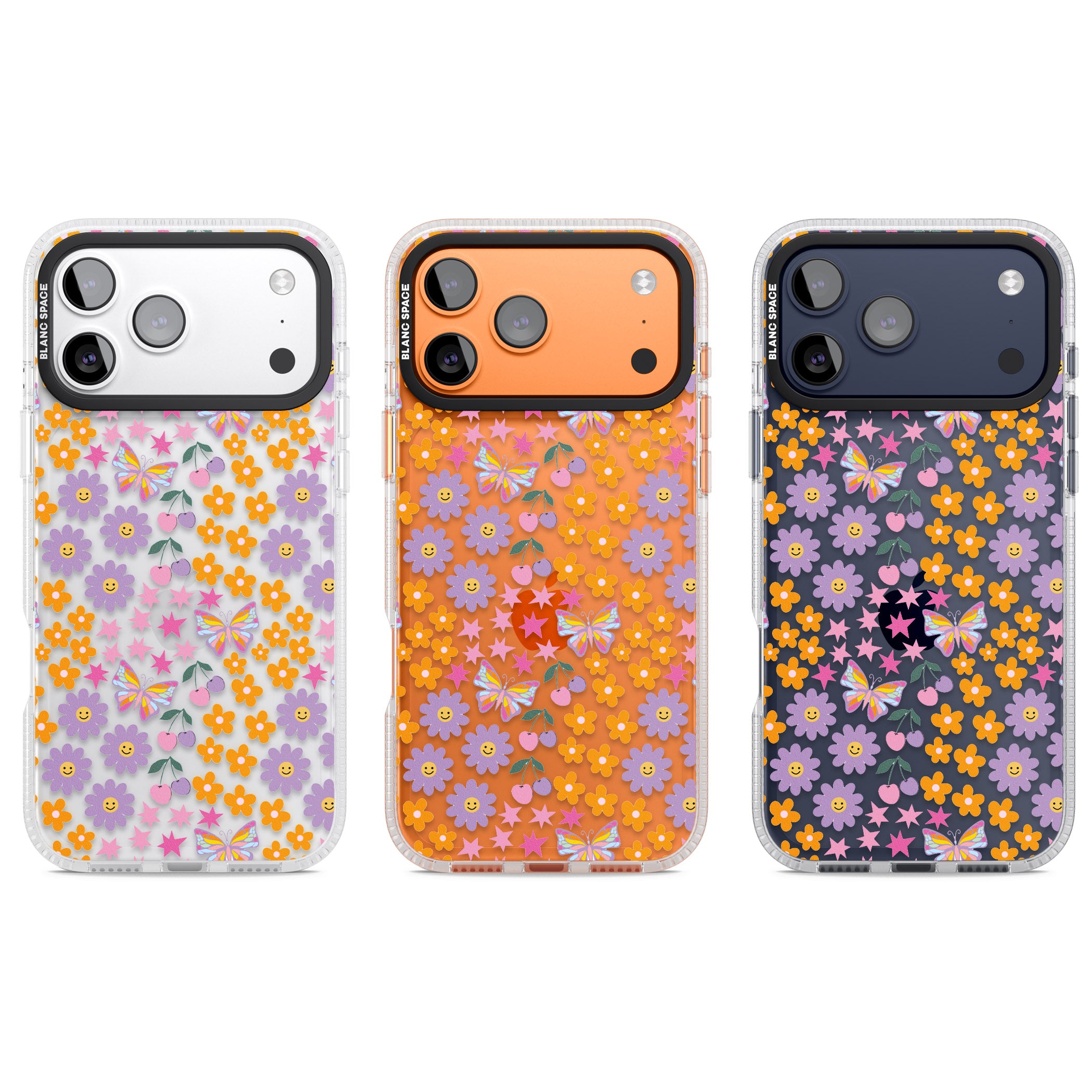 Botanical Bombardment iPhone 17 Pro Impact Air Clear Phone Case APT Impact Protection