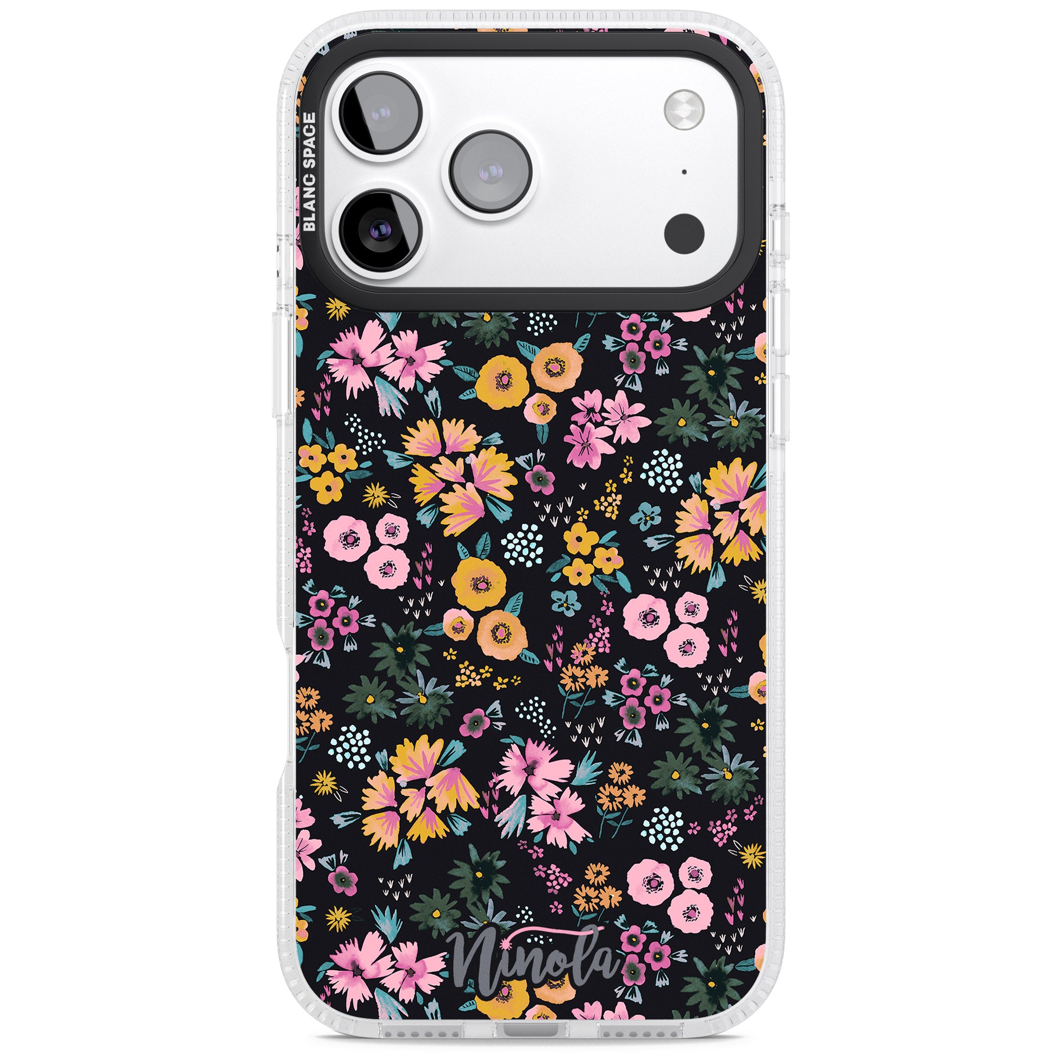Blossom Field iPhone 17 Pro Impact Air Clear Phone Case