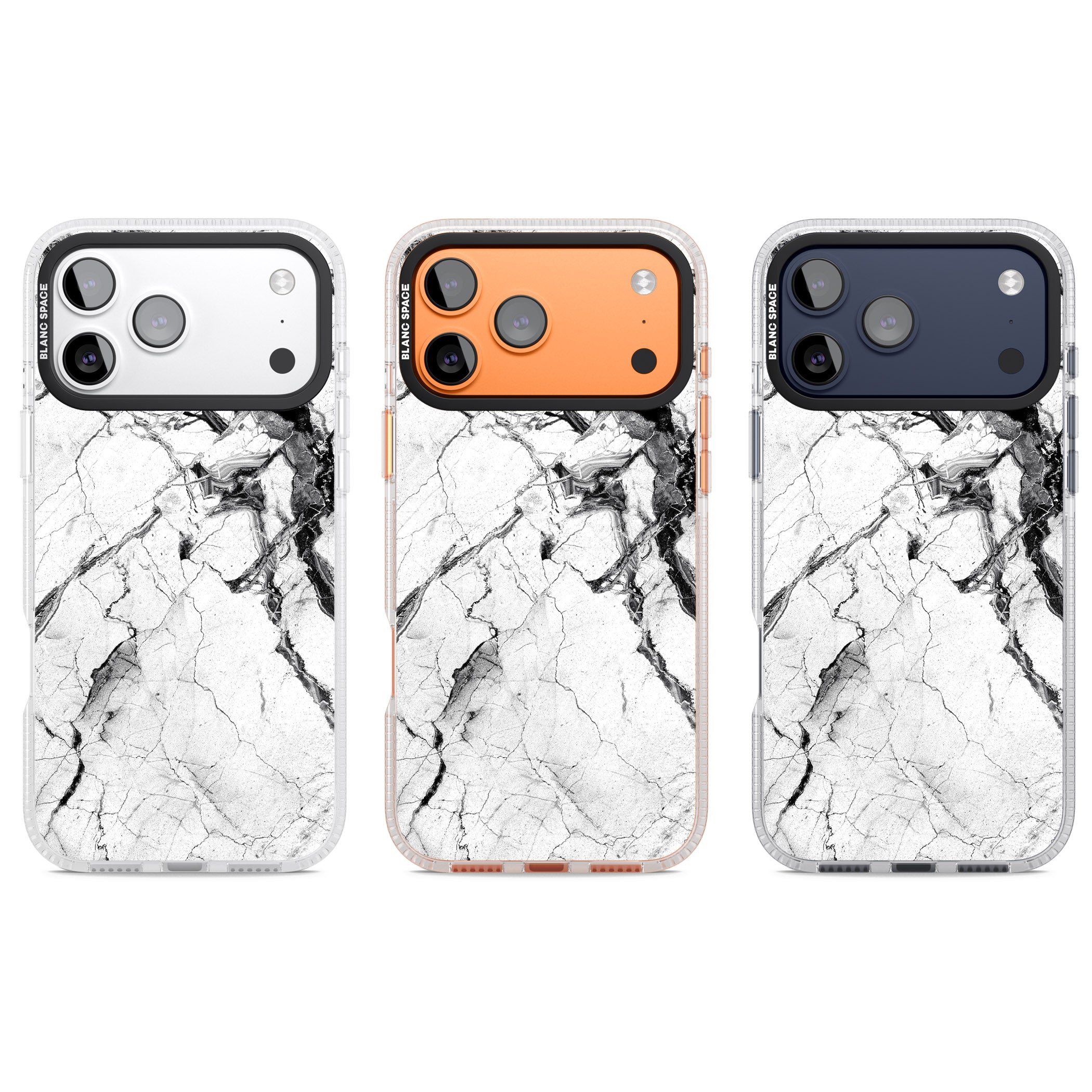 Storm Marble iPhone 17 Pro Impact Air Clear Phone Case APT Impact Protection