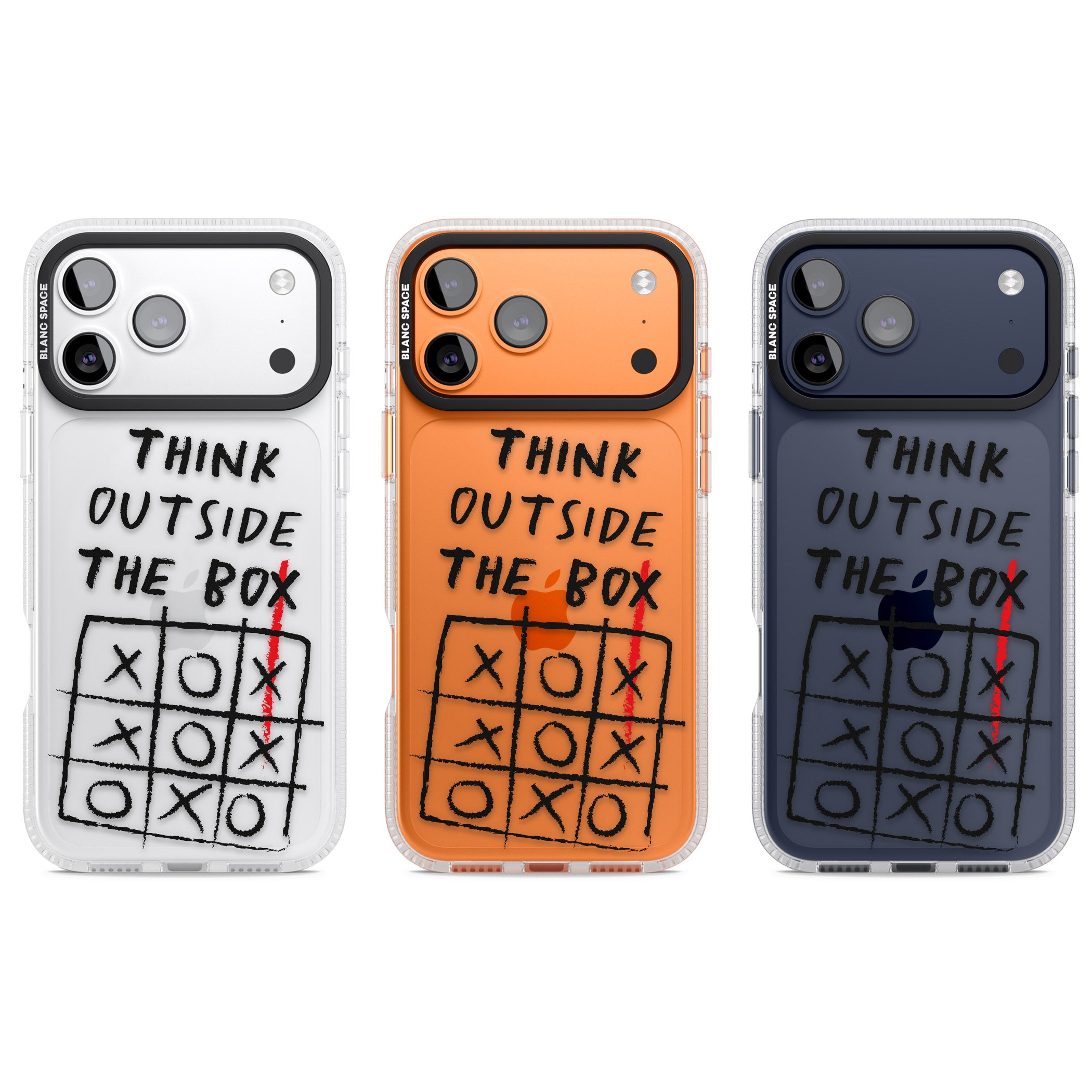 Think Outside The Box iPhone 17 Pro Impact Air Clear Phone Case APT Impact Protection