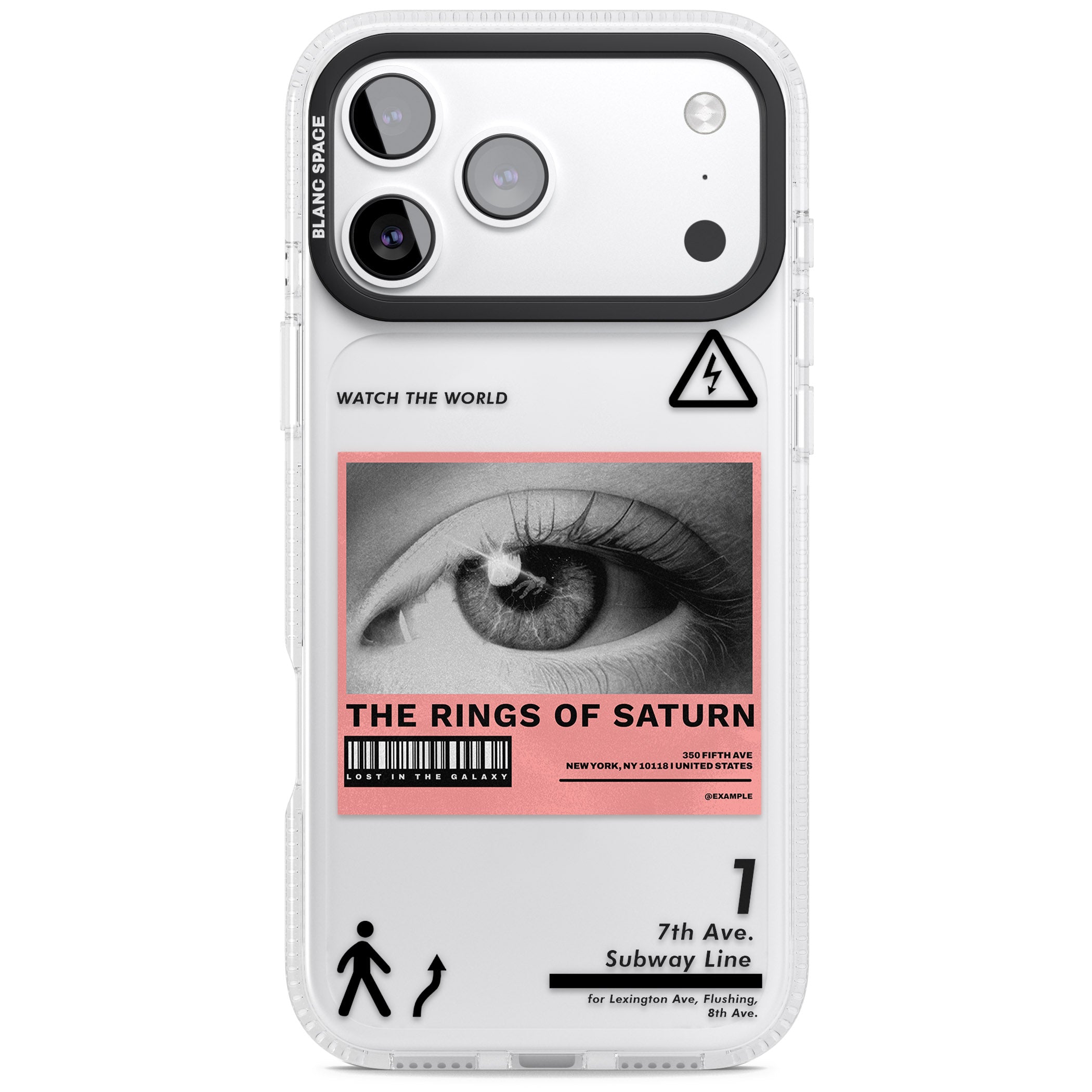 Watch The World iPhone 17 Pro Impact Air Clear Phone Case