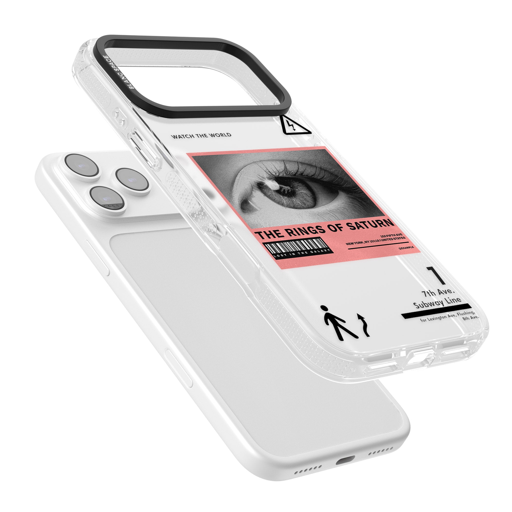 Watch The World iPhone 17 Pro Impact Air Clear Phone Case Colours