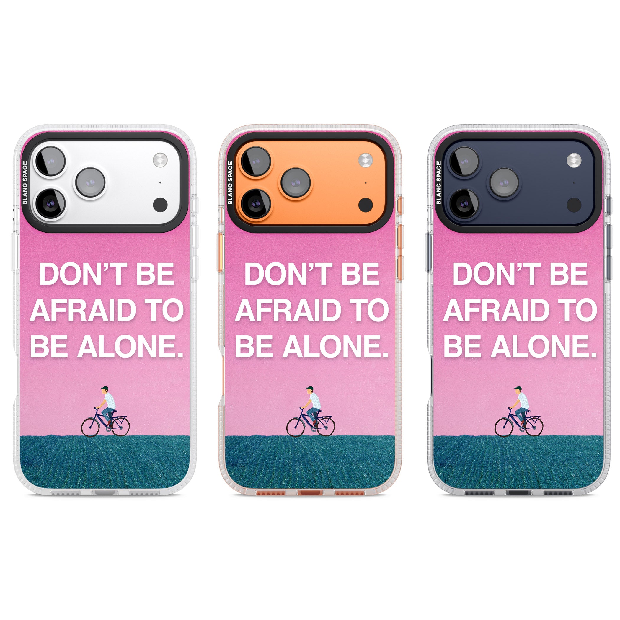 Don'T Be Afraid To Be Alone iPhone 17 Pro Impact Air Clear Phone Case APT Impact Protection