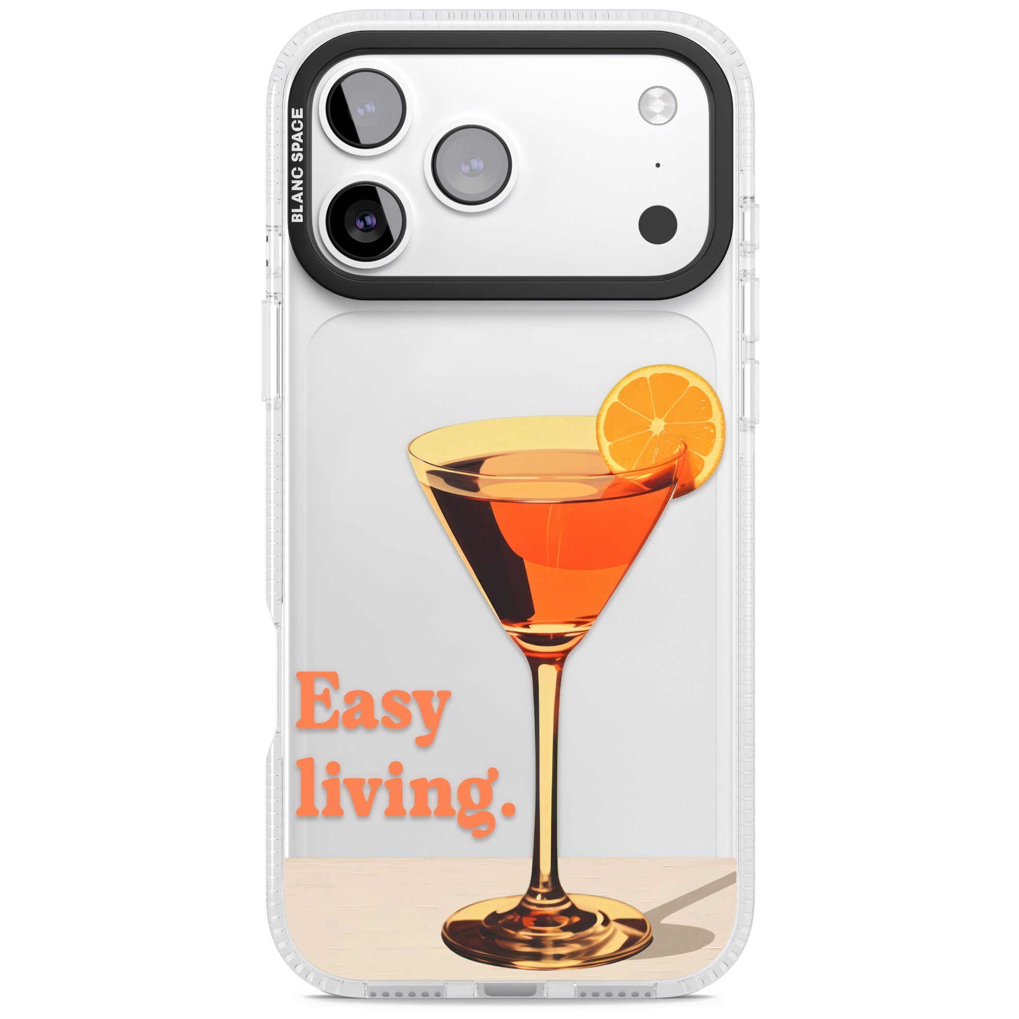Easy Living iPhone 17 Pro Impact Air Clear Phone Case