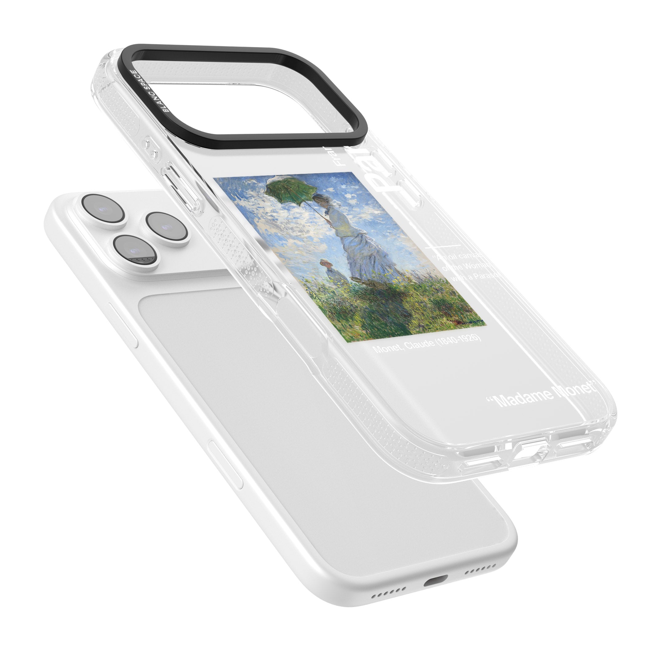 Madame Monet And Her Son iPhone 17 Pro Impact Air Clear Phone Case Colours