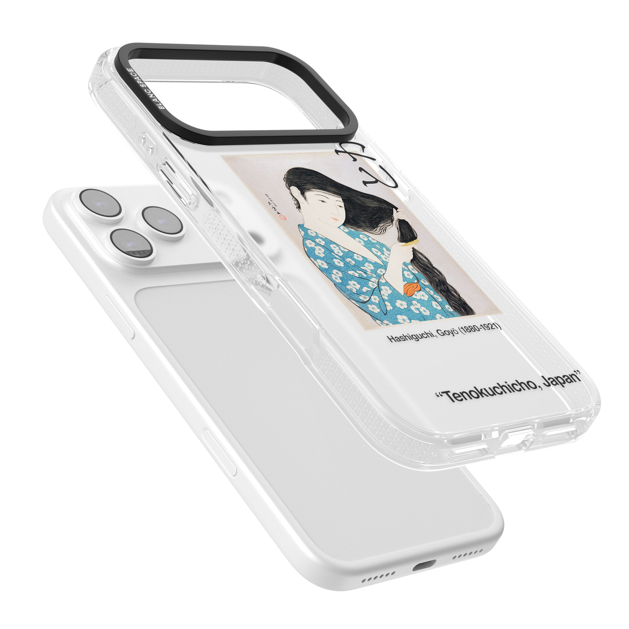 Goyo Hashiguchi iPhone 17 Pro Impact Air Clear Phone Case Colours