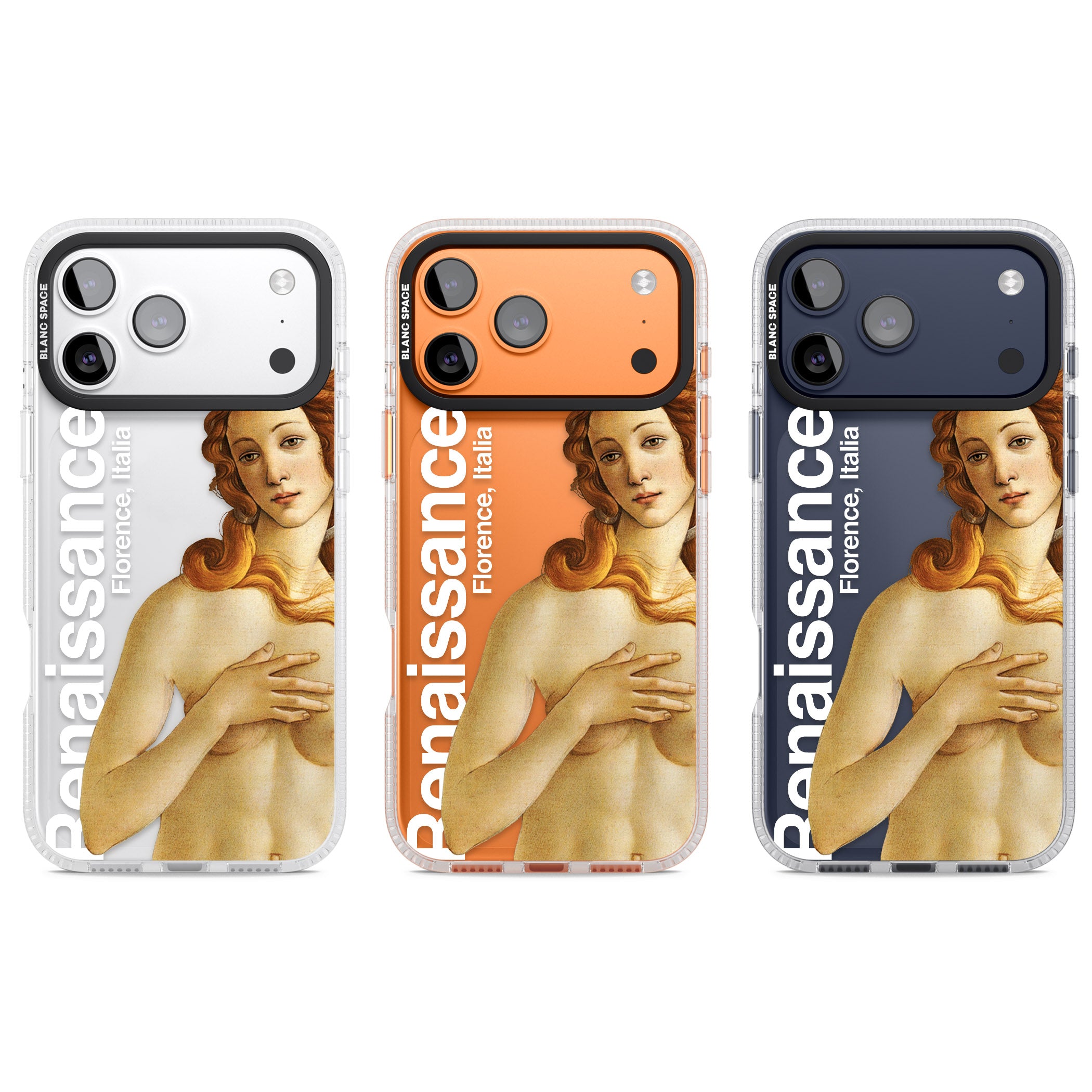 Florence Renaissance iPhone 17 Pro Impact Air Clear Phone Case APT Impact Protection