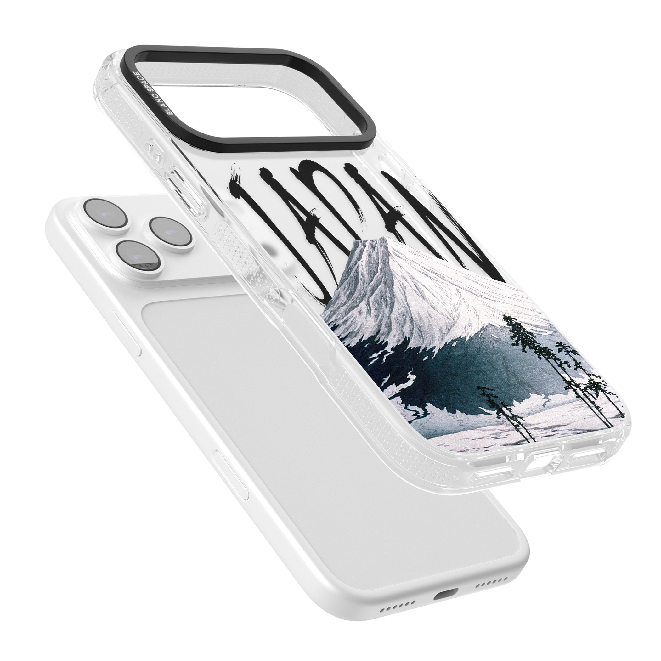 Mount Fuji Cutout iPhone 17 Pro Impact Air Clear Phone Case Colours