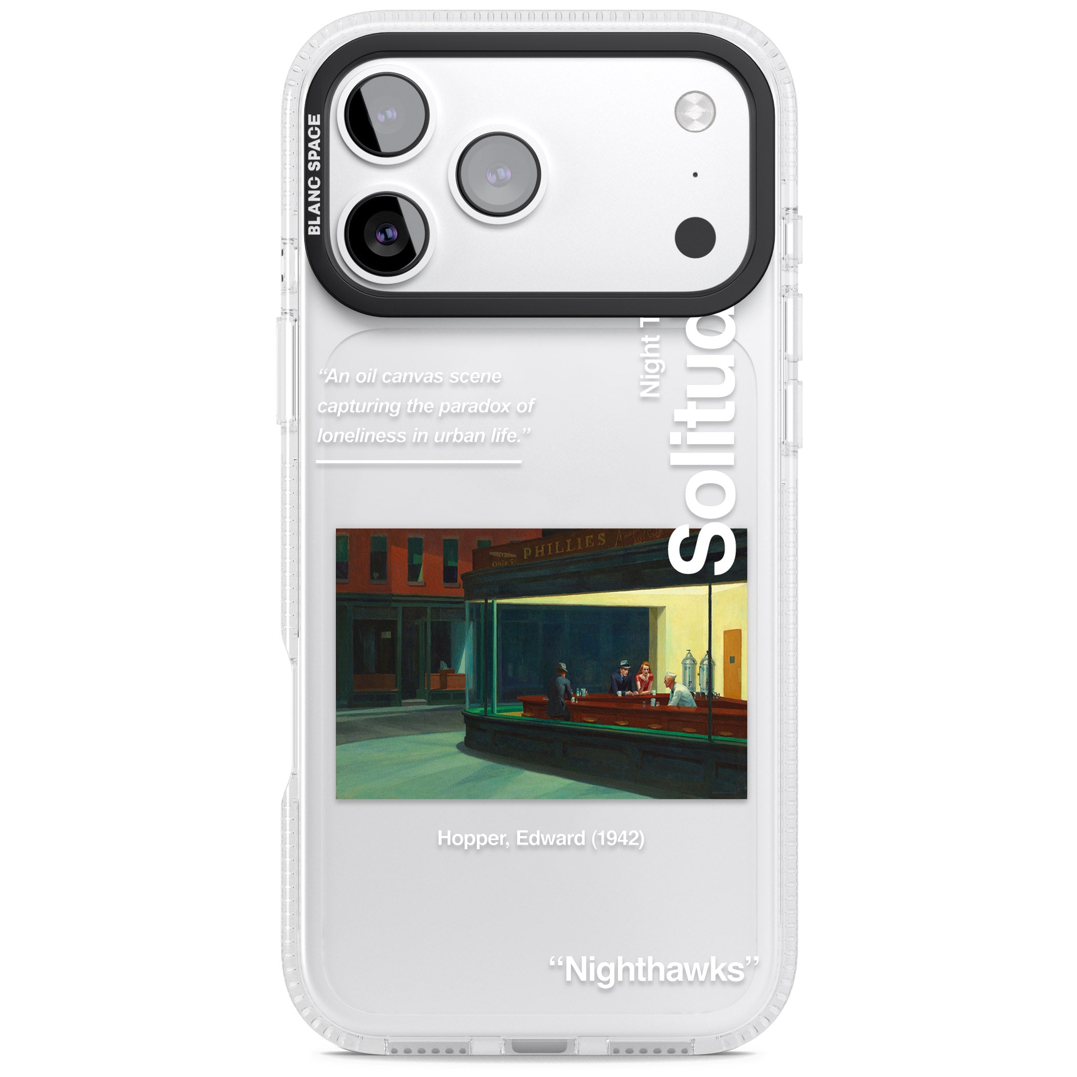 Nighthawks iPhone 17 Pro Impact Air Clear Phone Case
