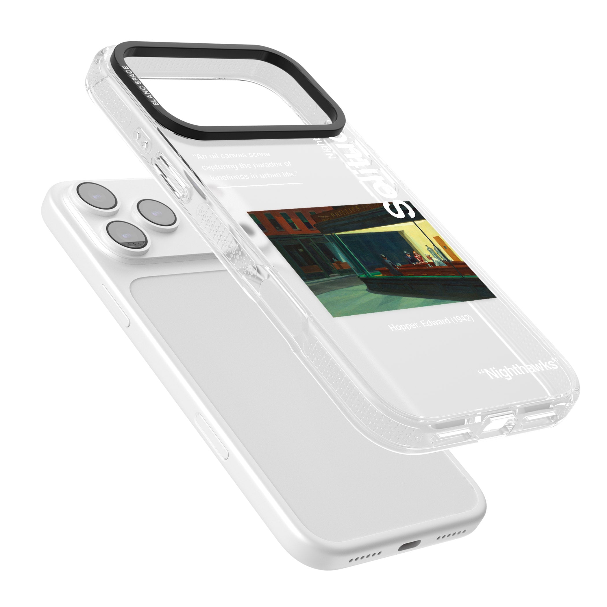 Nighthawks iPhone 17 Pro Impact Air Clear Phone Case Colours