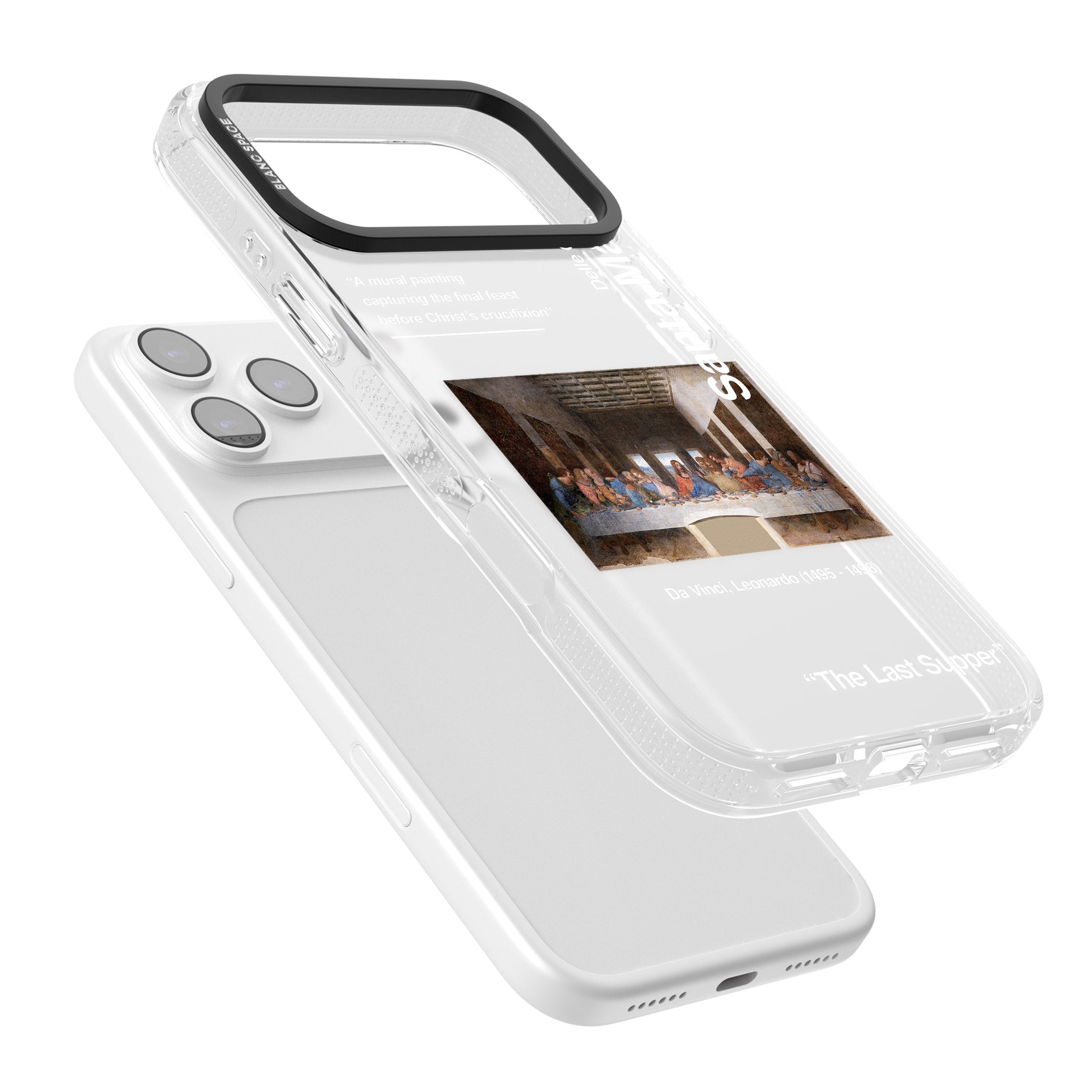 The Last Supper iPhone 17 Pro Impact Air Clear Phone Case Colours
