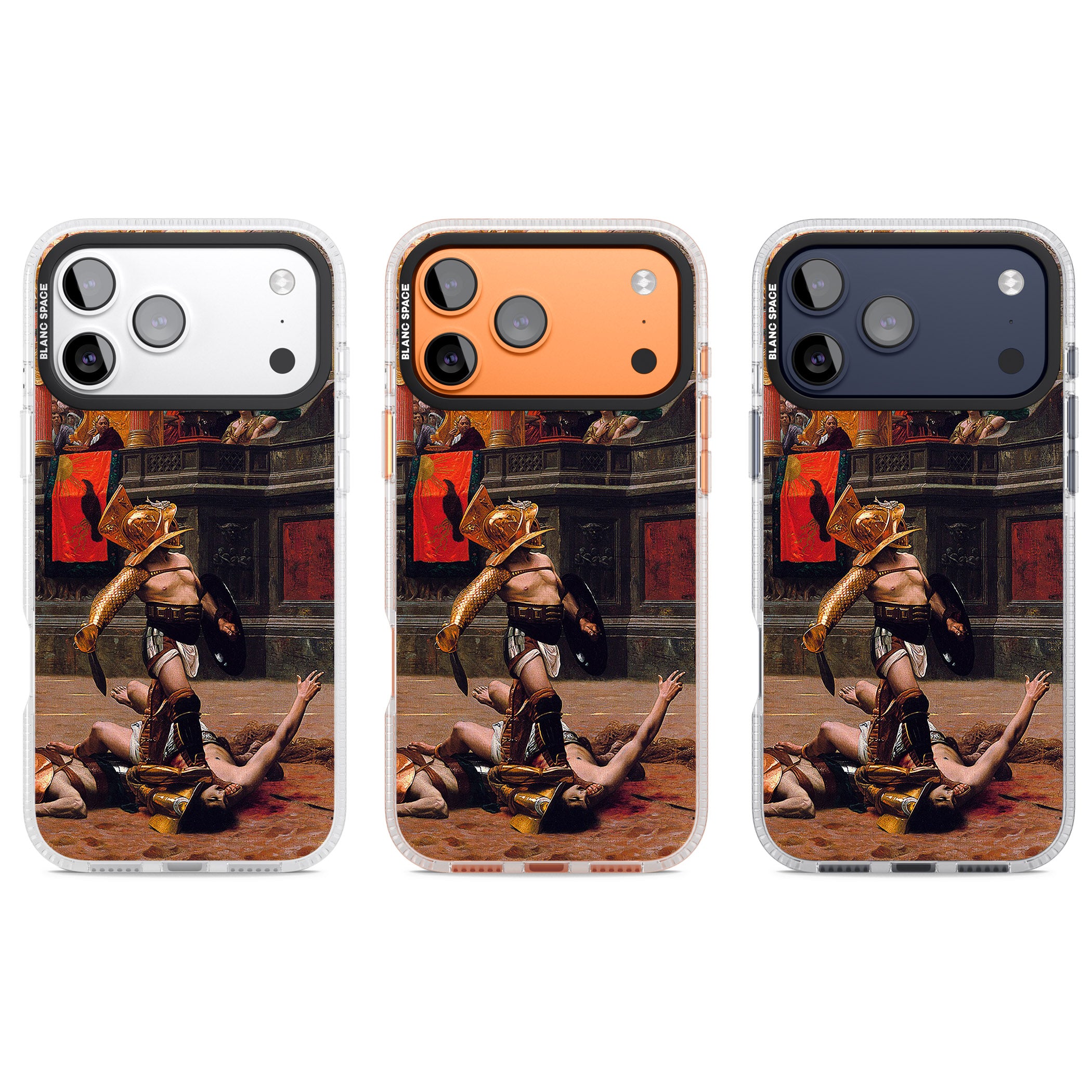 Pollice Verso iPhone 17 Pro Impact Air Clear Phone Case APT Impact Protection