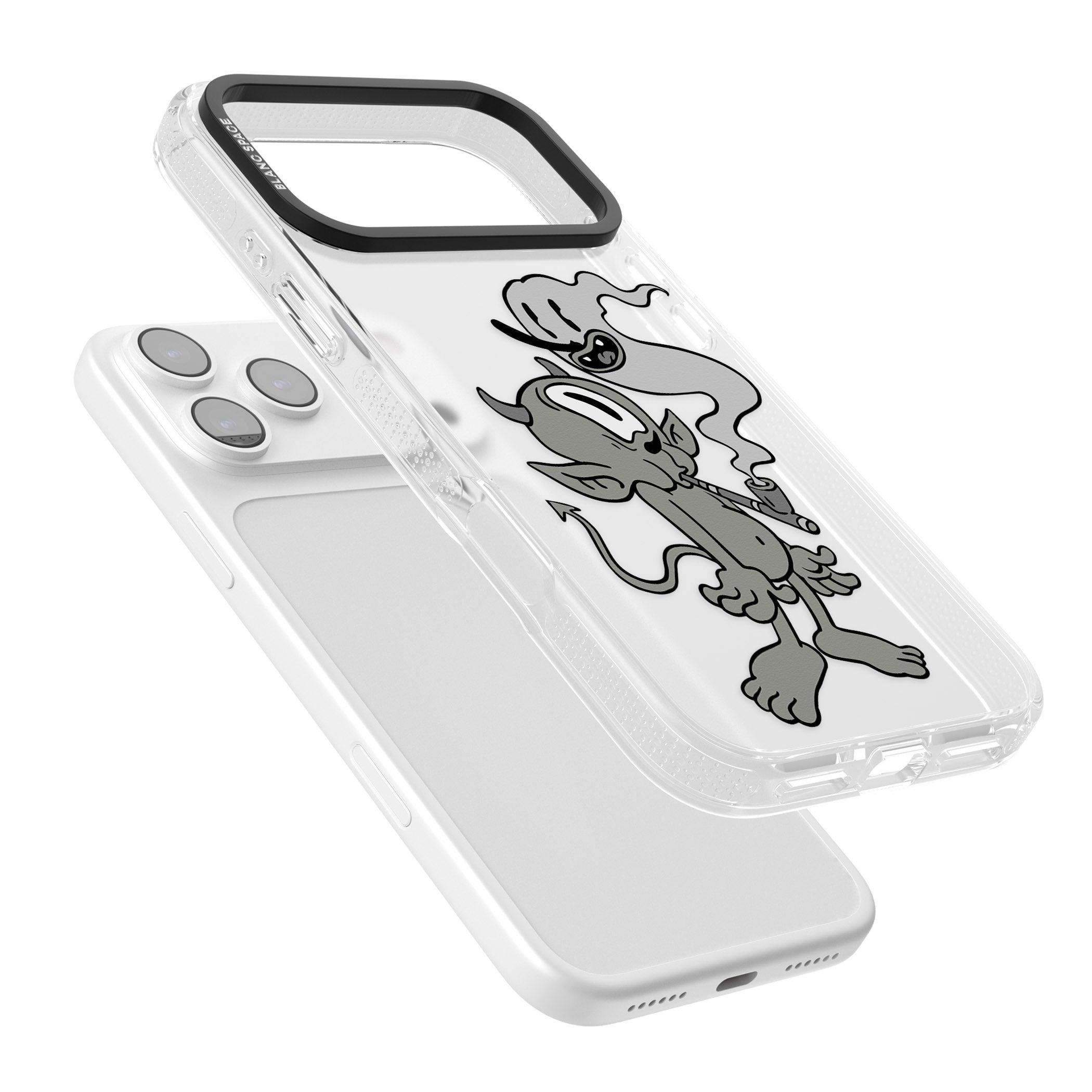 Pipe Goblin iPhone 17 Pro Impact Air Clear Phone Case Colours