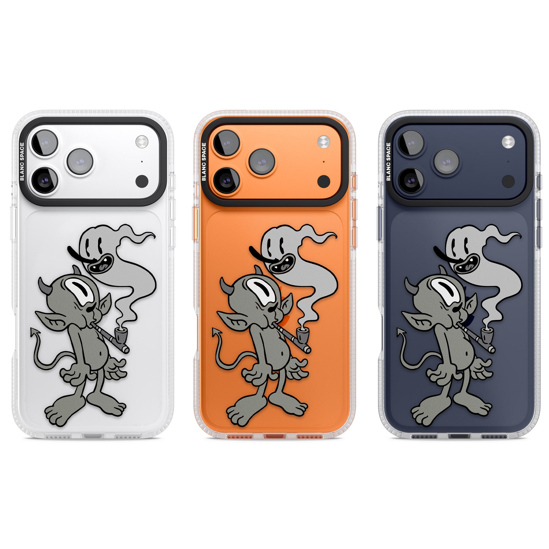Pipe Goblin iPhone 17 Pro Impact Air Clear Phone Case APT Impact Protection