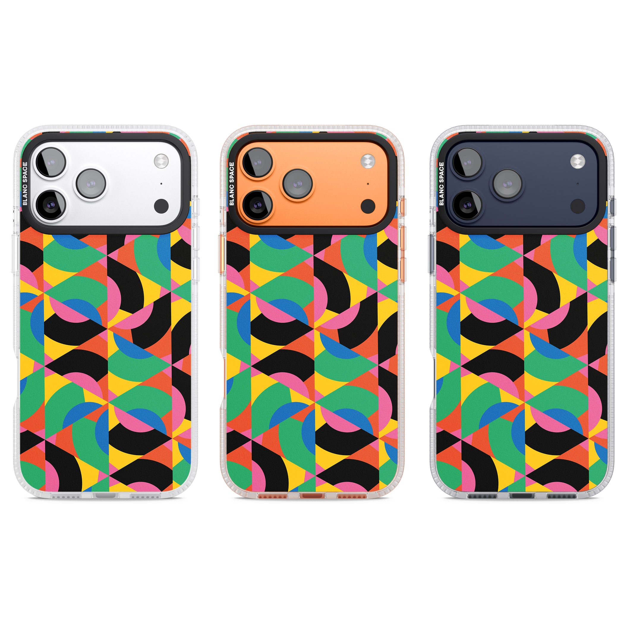 Abstract Carnival iPhone 17 Pro Impact Air Clear Phone Case APT Impact Protection