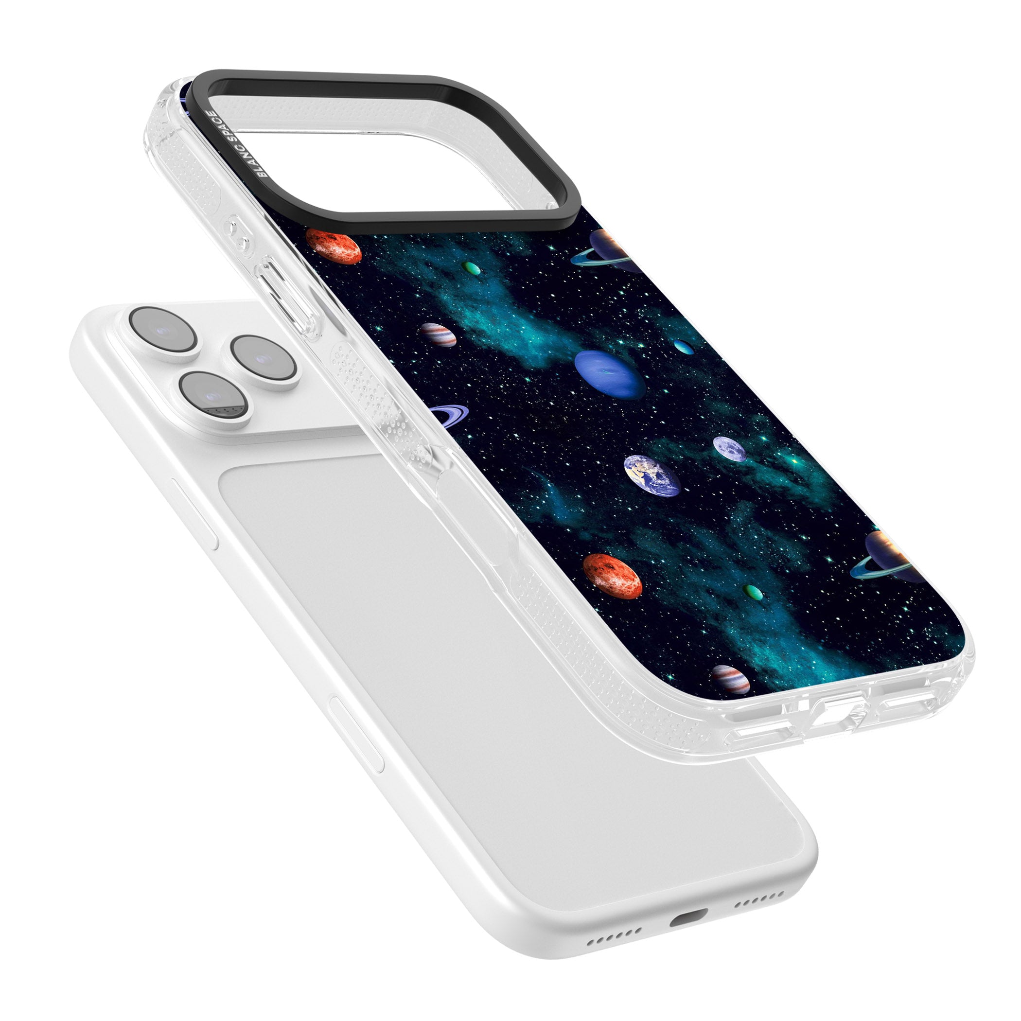 Deep Space iPhone 17 Pro Impact Air Clear Phone Case Colours