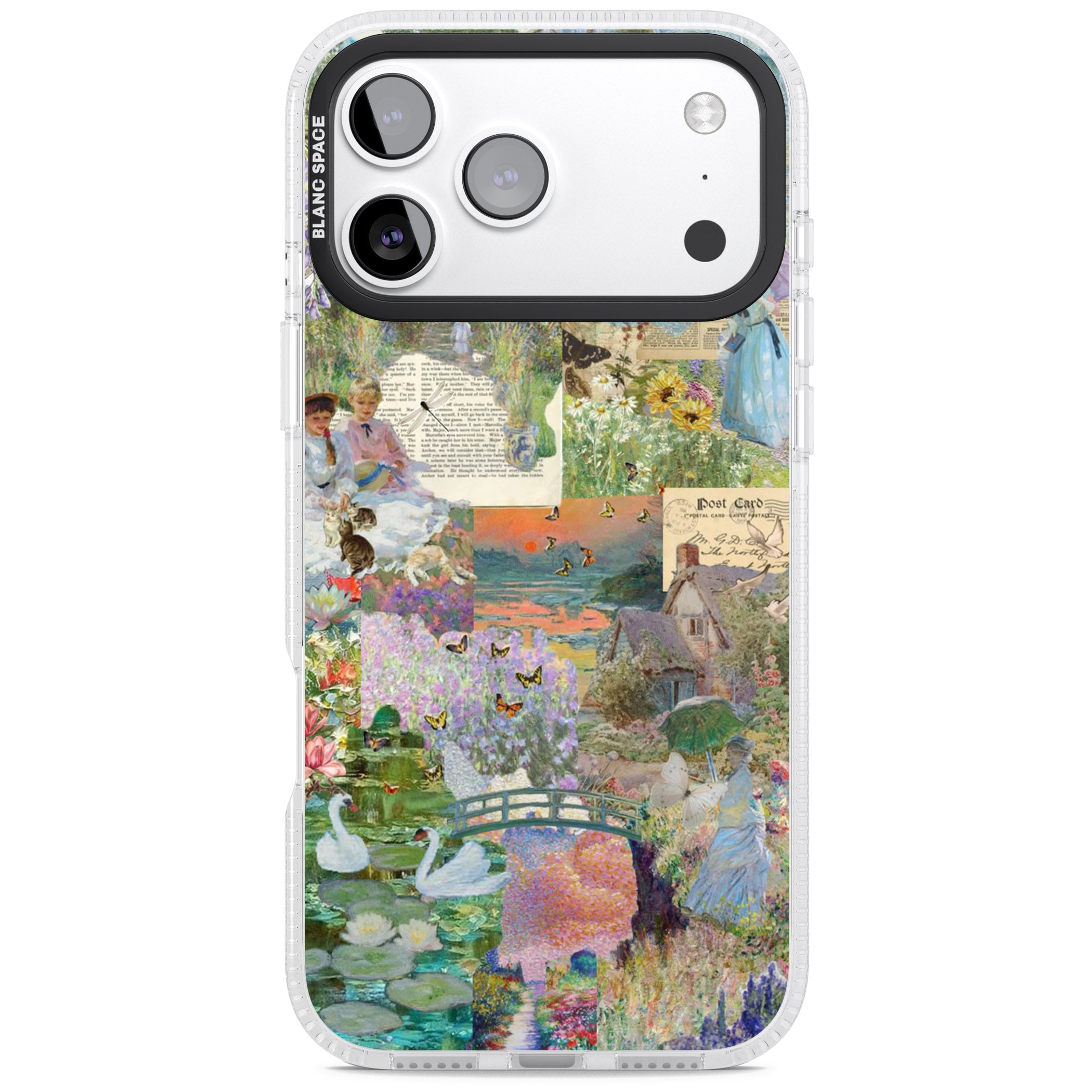 Artful Spring iPhone 17 Pro Impact Air Clear Phone Case