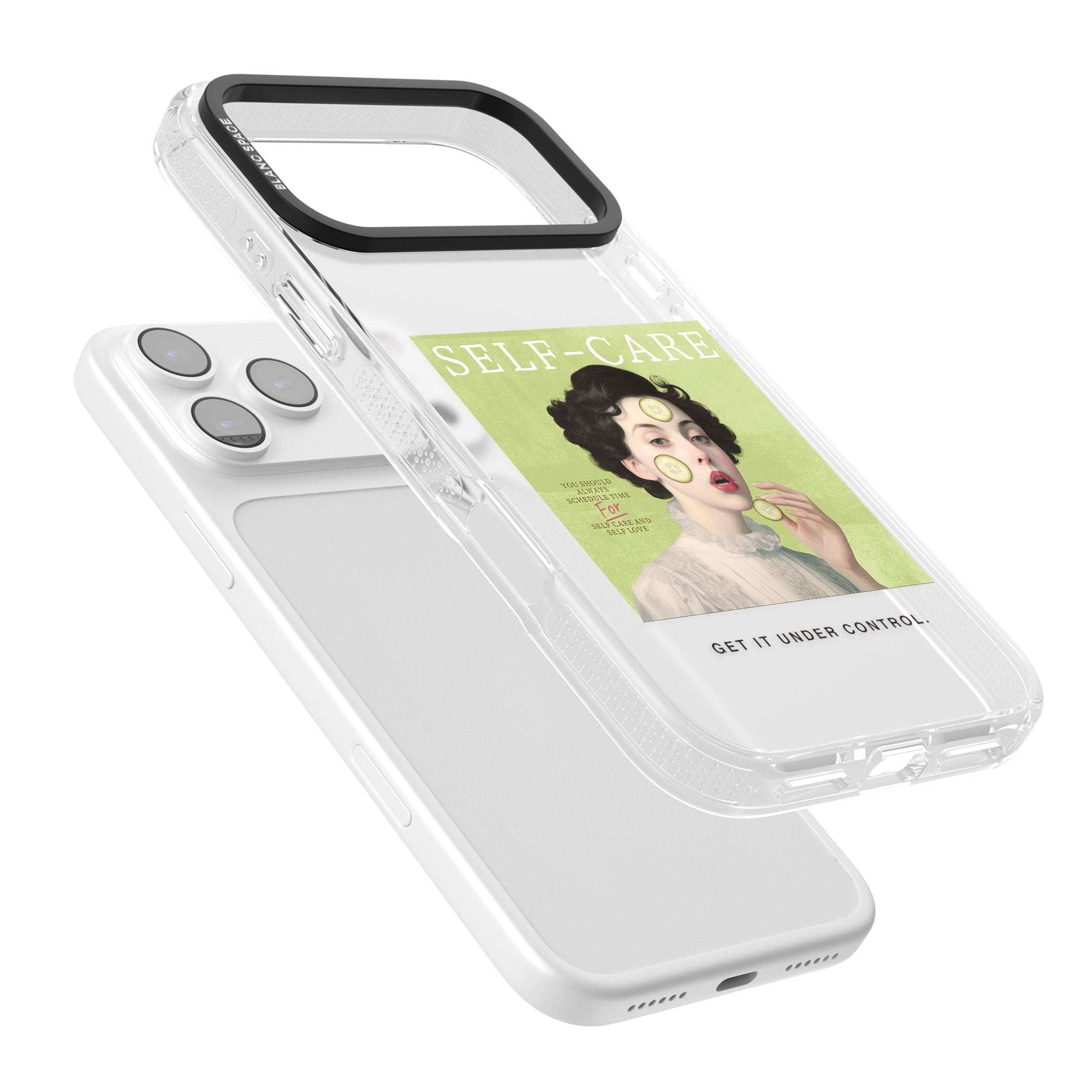Self Care iPhone 17 Pro Impact Air Clear Phone Case Colours