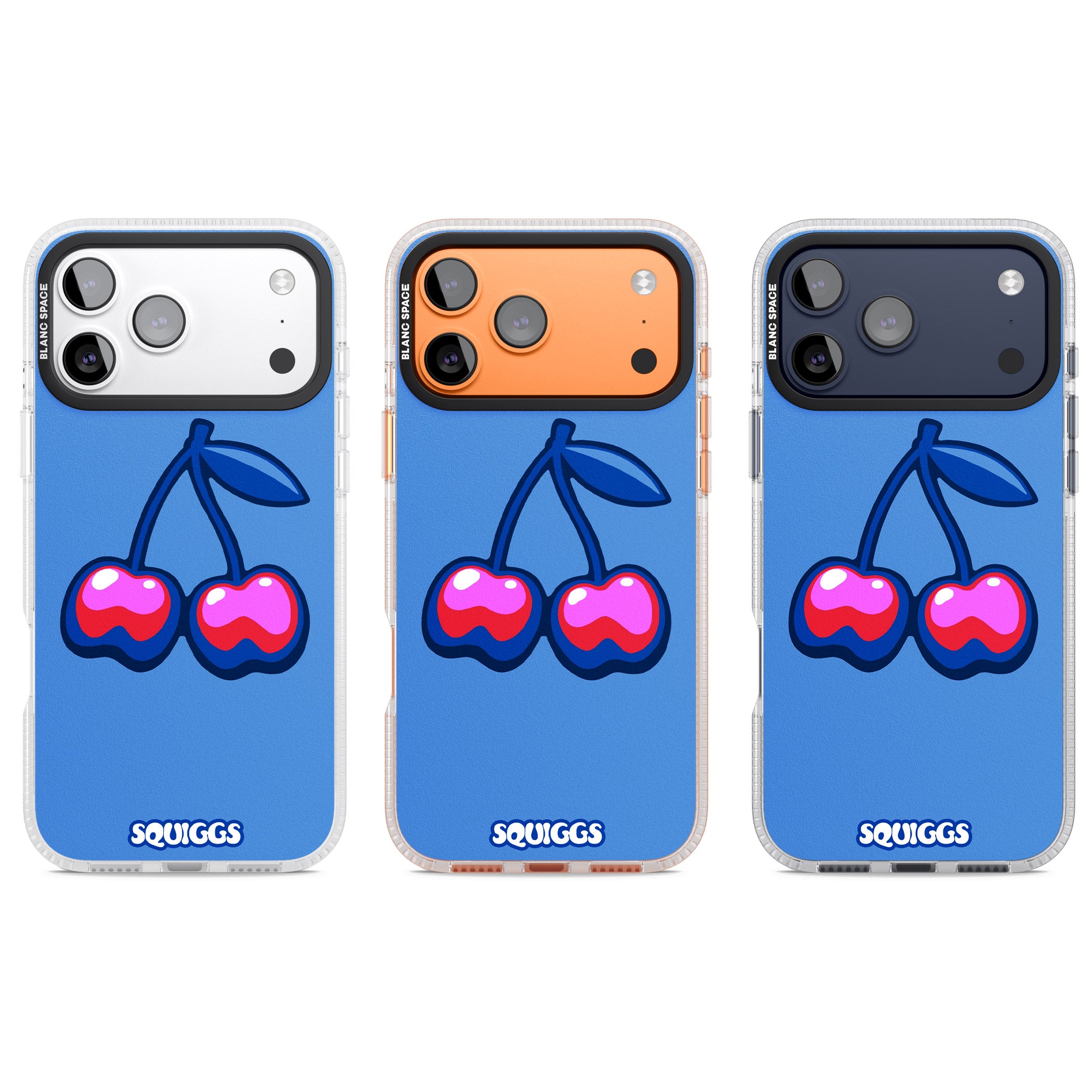 Cherry Bomb iPhone 17 Pro Impact Air Clear Phone Case APT Impact Protection