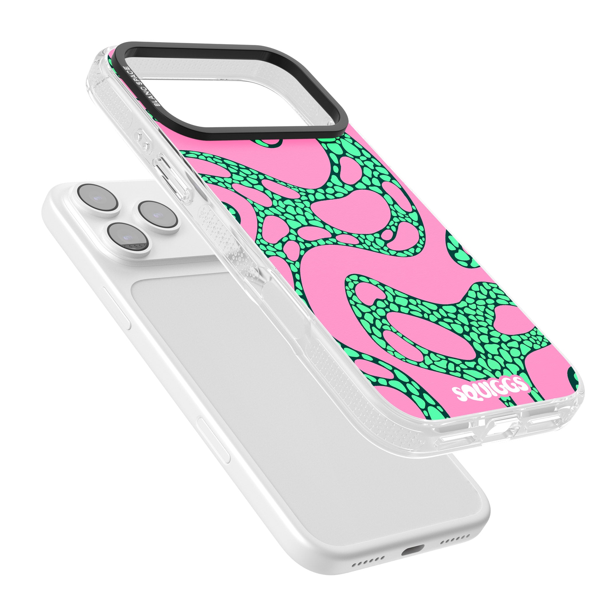 Alien Glow iPhone 17 Pro Impact Air Clear Phone Case Colours