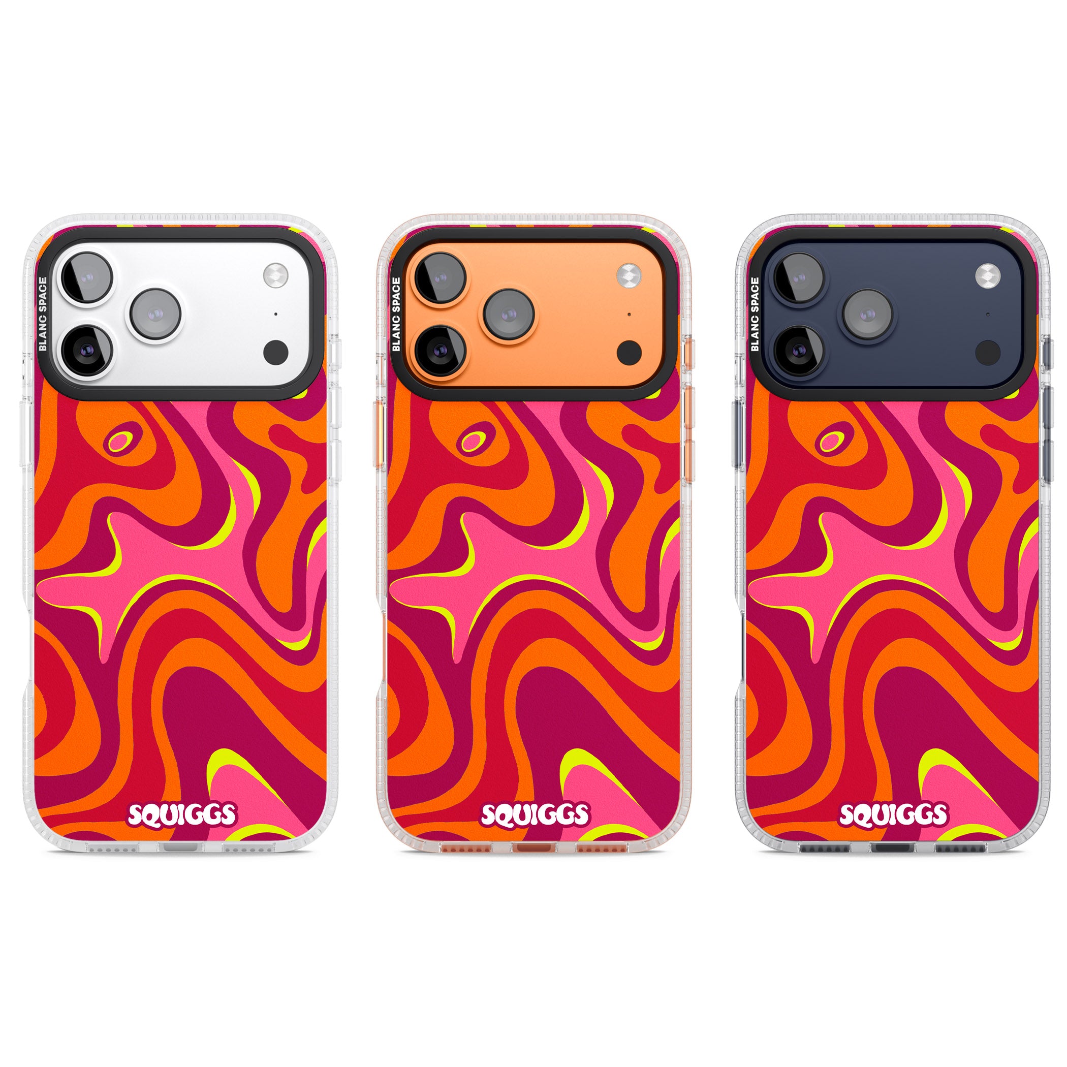 Hot Lava iPhone 17 Pro Impact Air Clear Phone Case APT Impact Protection