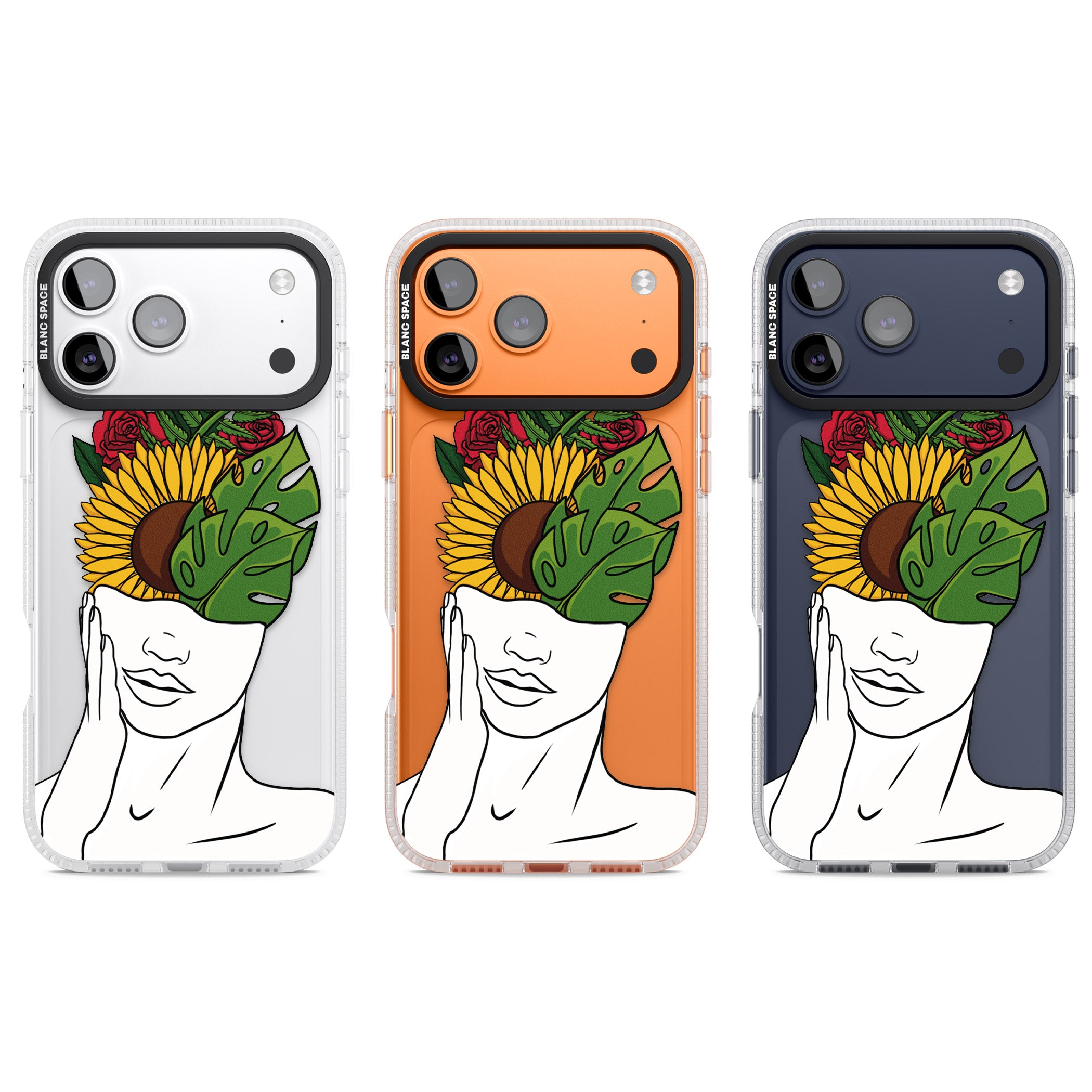 Let The Mind Flourish iPhone 17 Pro Impact Air Clear Phone Case APT Impact Protection