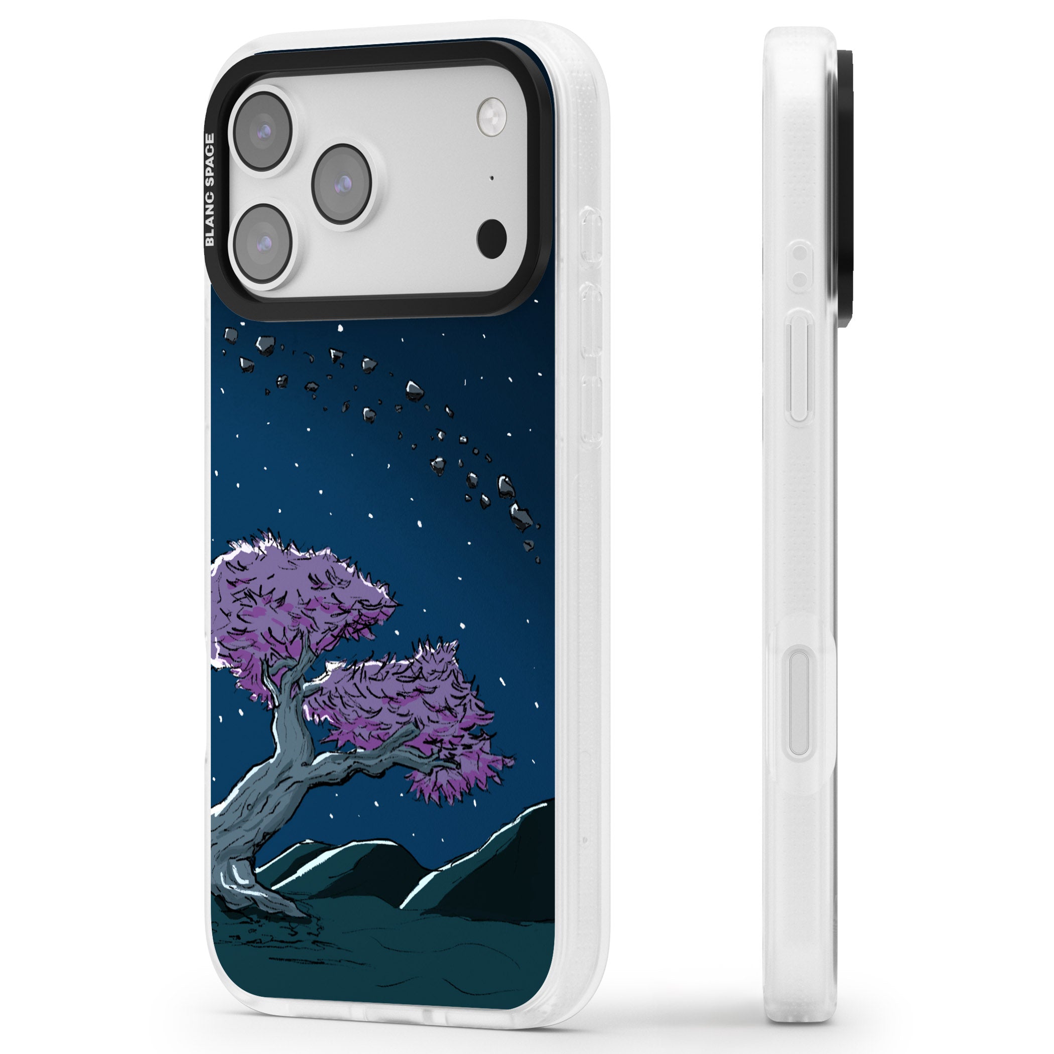 Orbit iPhone 17 Pro Impact Air Clear Phone Case Side Profile