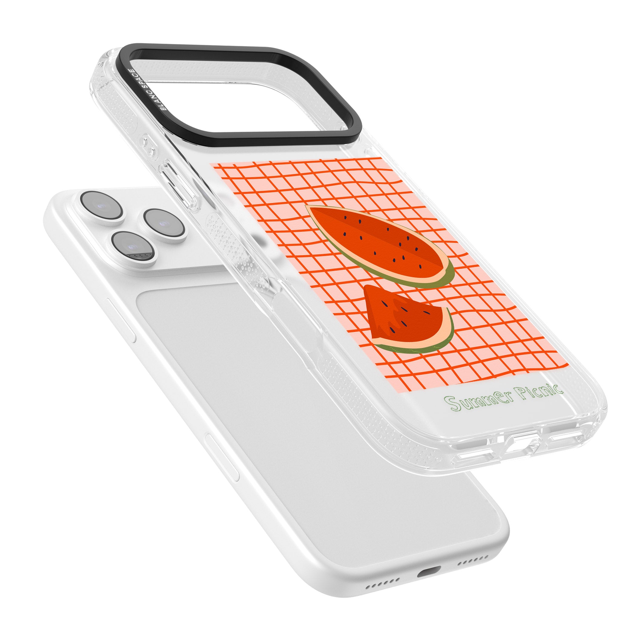 Summer Picnic iPhone 17 Pro Impact Air Clear Phone Case Colours
