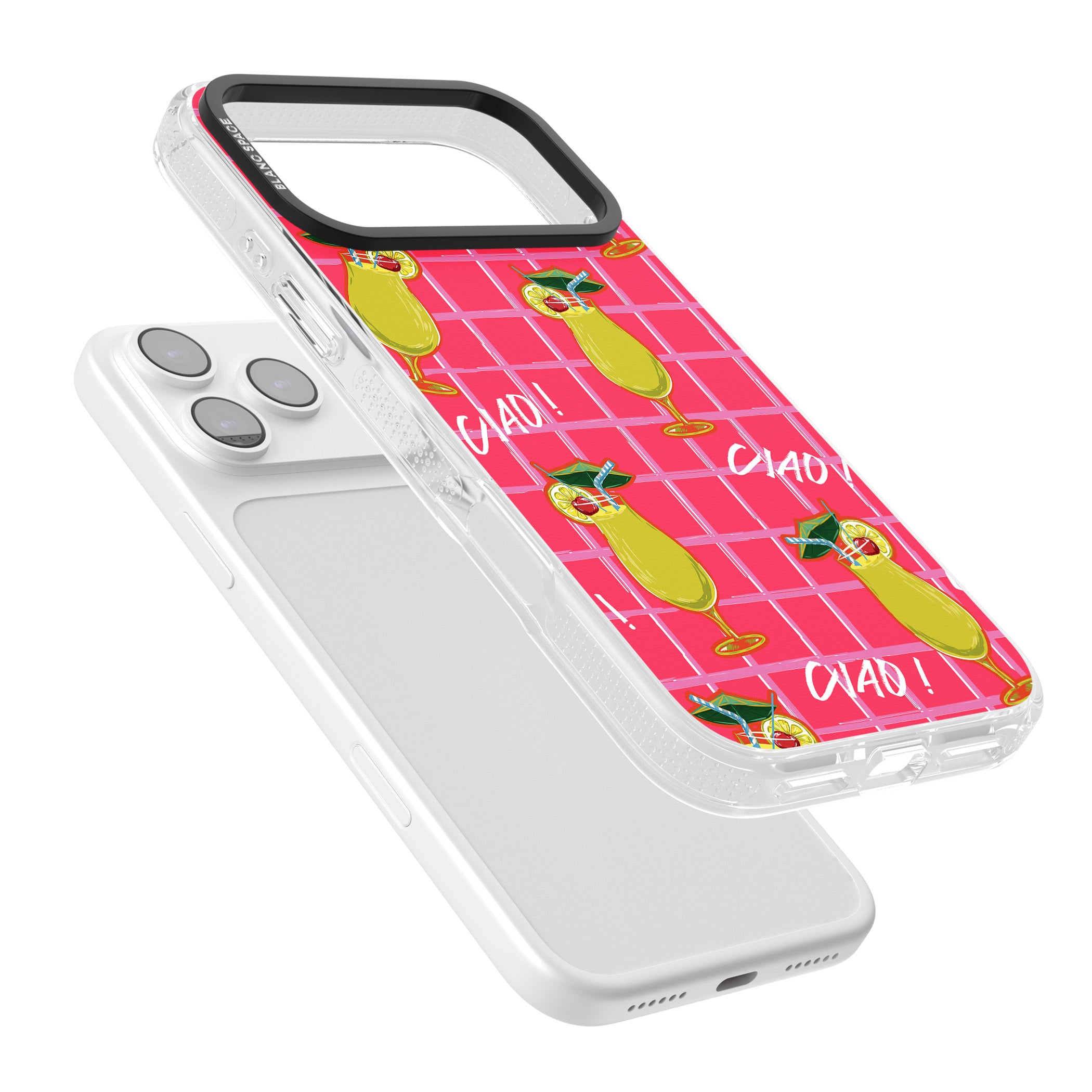 Ciao Lemons iPhone 17 Pro Impact Air Clear Phone Case Colours
