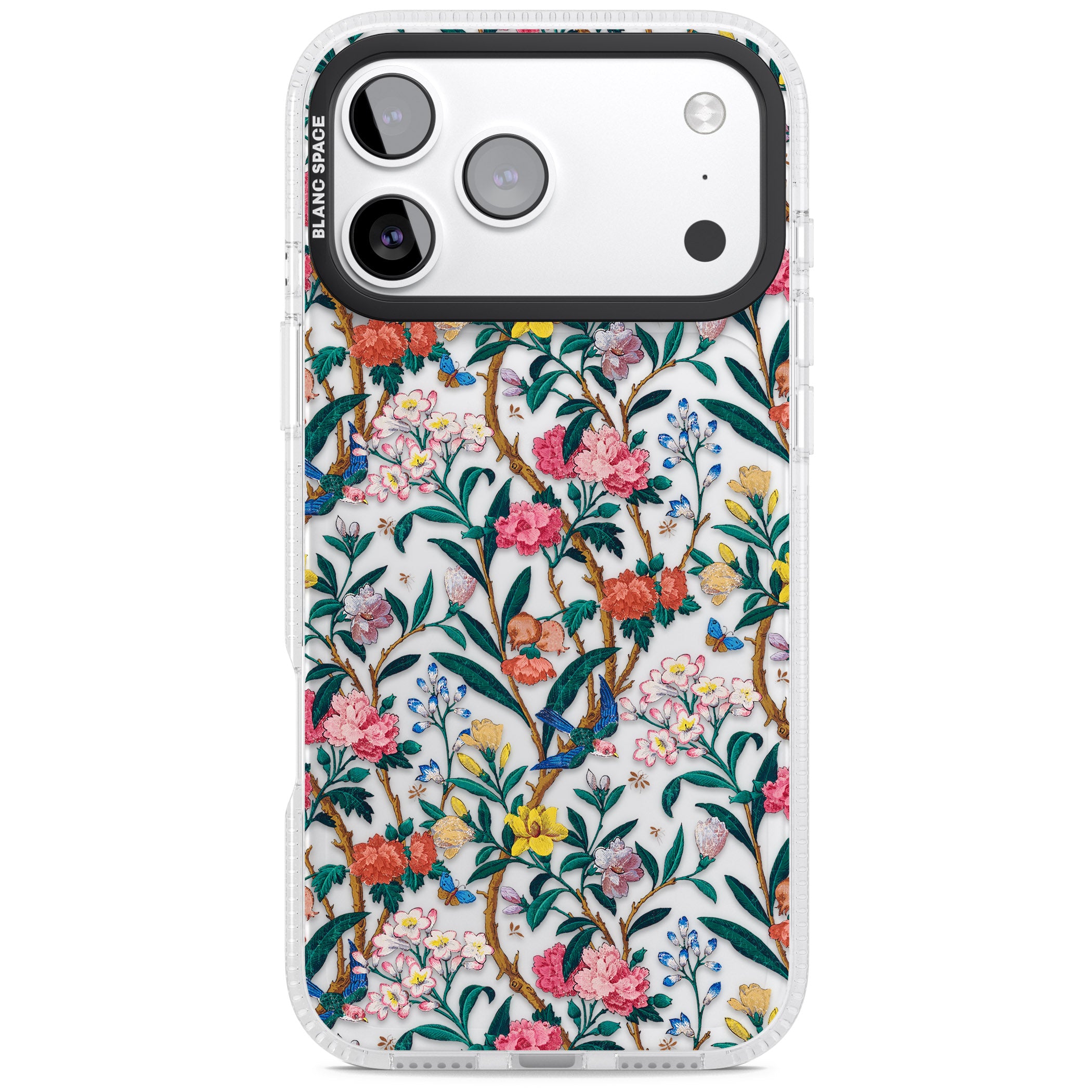 Vines & Flowers iPhone 17 Pro Impact Air Clear Phone Case