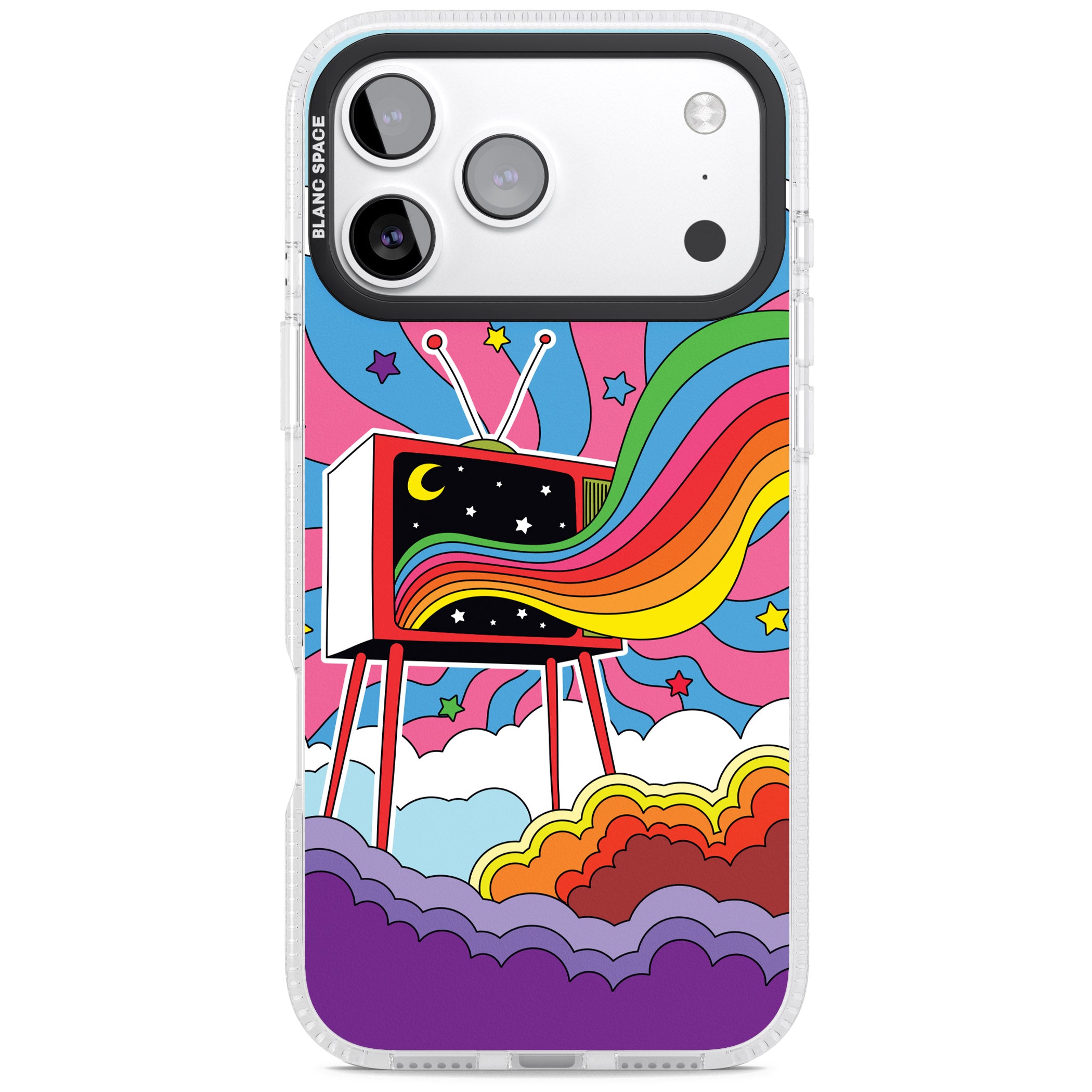 Tv Captivation iPhone 17 Pro Impact Air Clear Phone Case