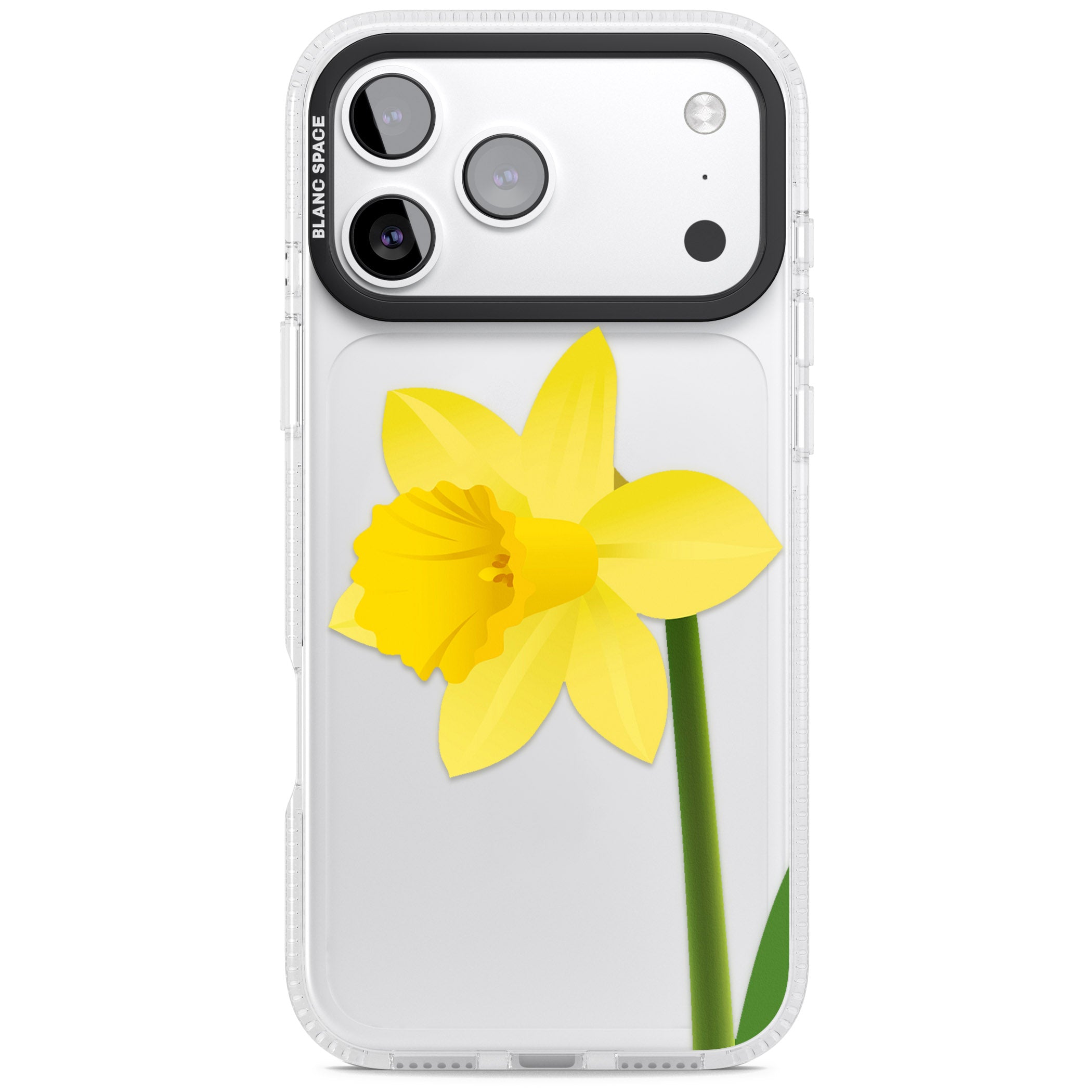 Daffodil iPhone 17 Pro Impact Air Clear Phone Case