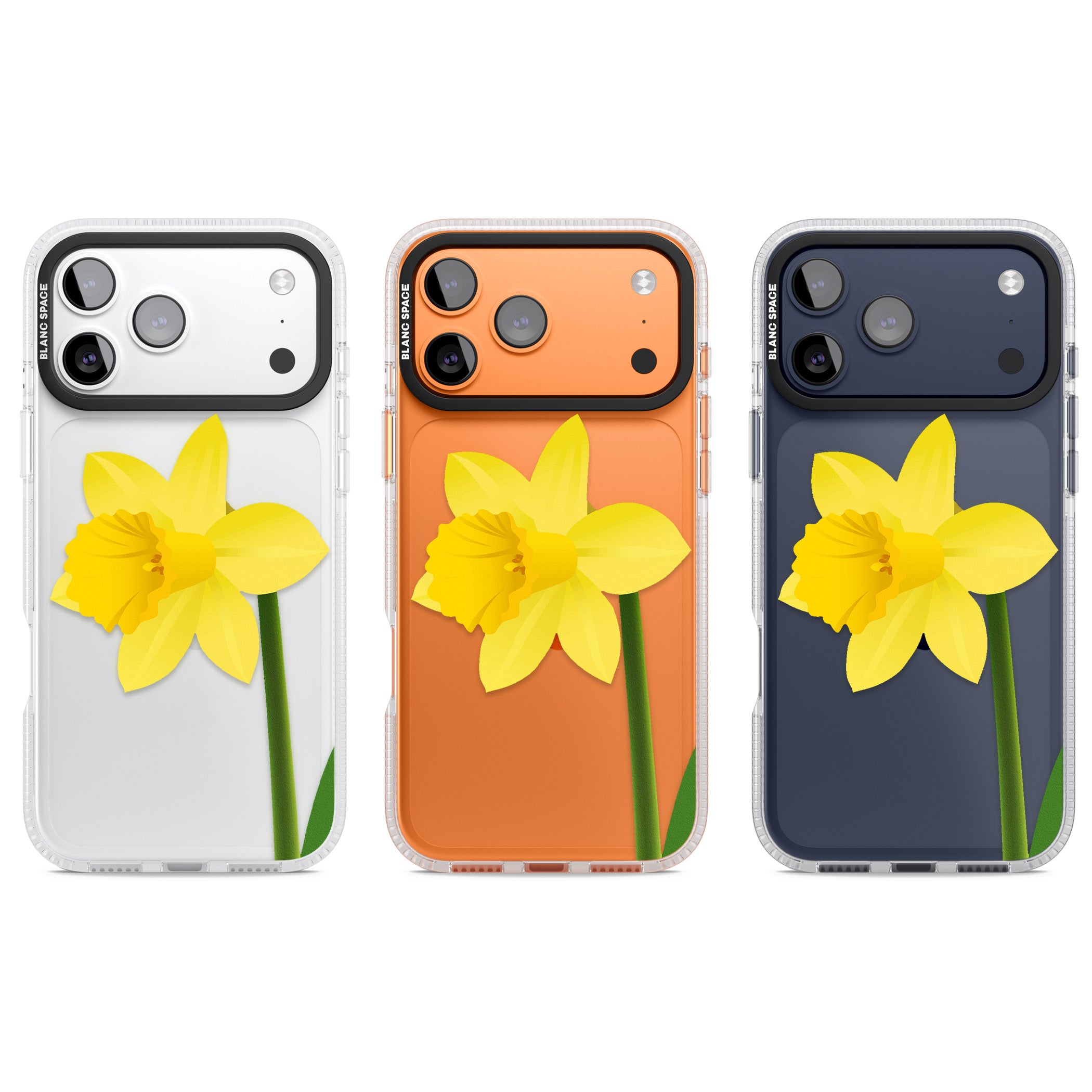 Daffodil iPhone 17 Pro Impact Air Clear Phone Case APT Impact Protection