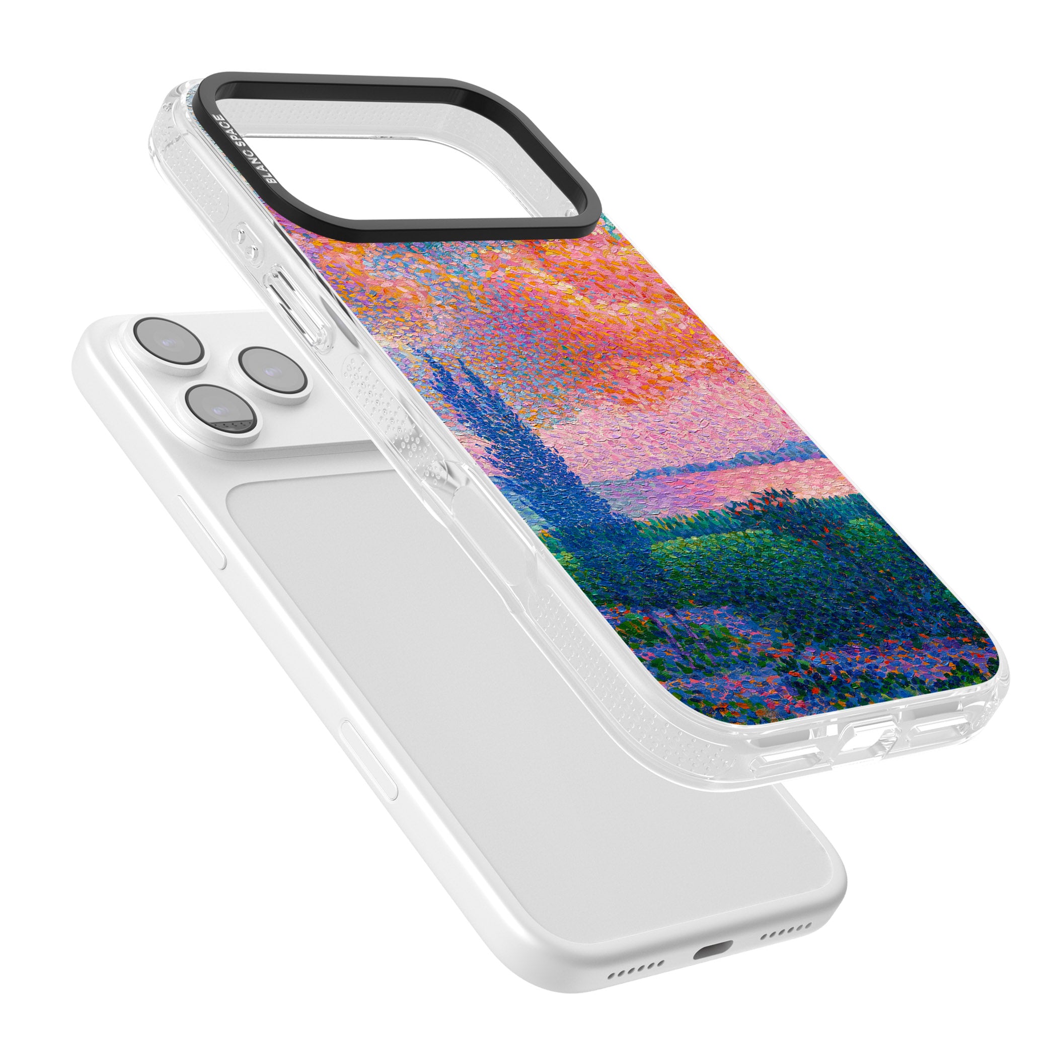 The Pink Cloud iPhone 17 Pro Impact Air Clear Phone Case Colours