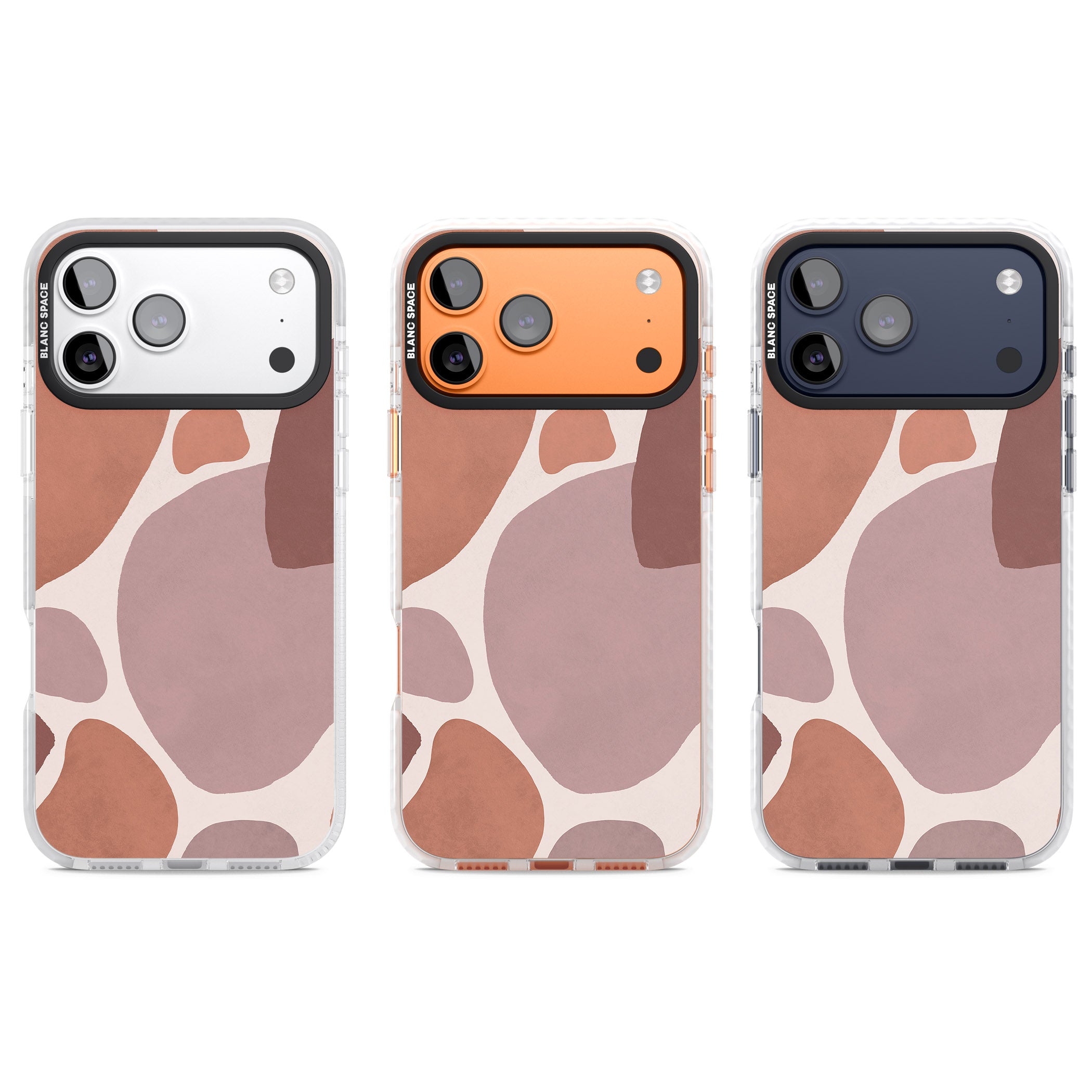 Terra Abstract iPhone 17 Pro Impact Clear Phone Case APT Impact Protection