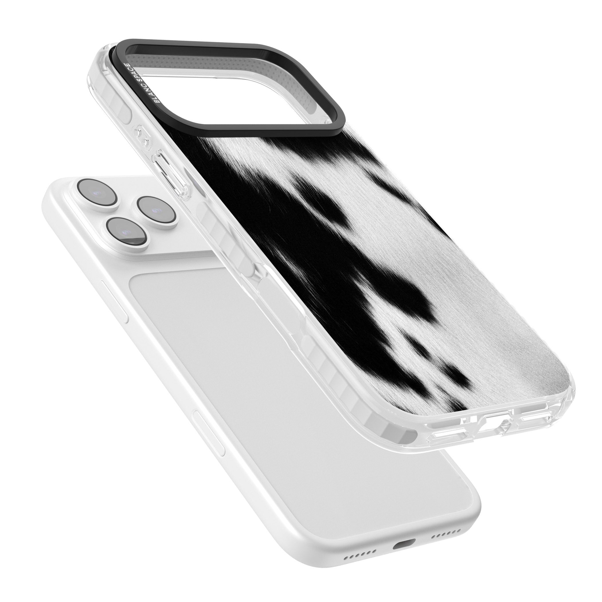 Designer Fashion Cowhide iPhone 17 Pro Impact Clear Phone Case Colours