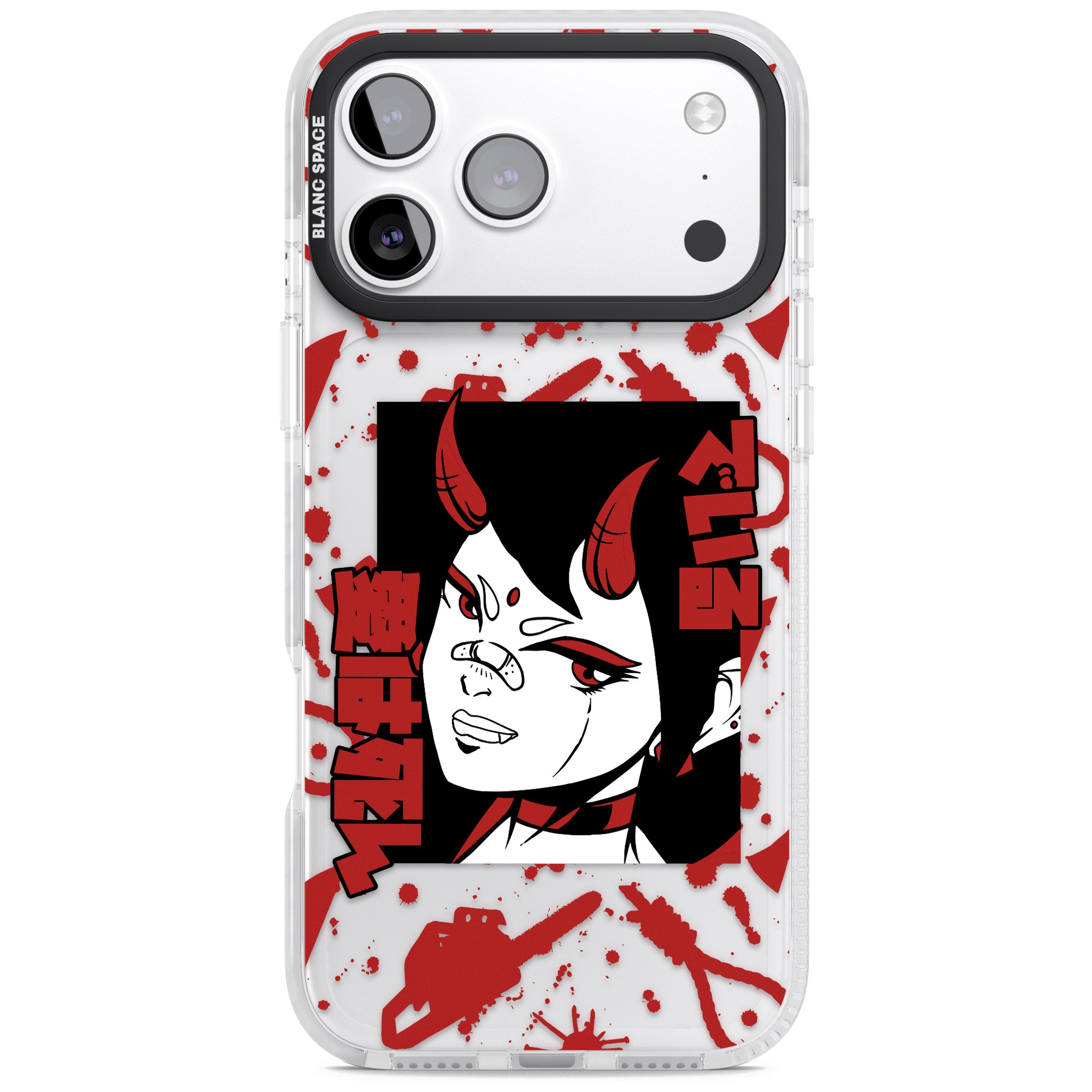 She'S A Devil iPhone 17 Pro Impact Clear Phone Case