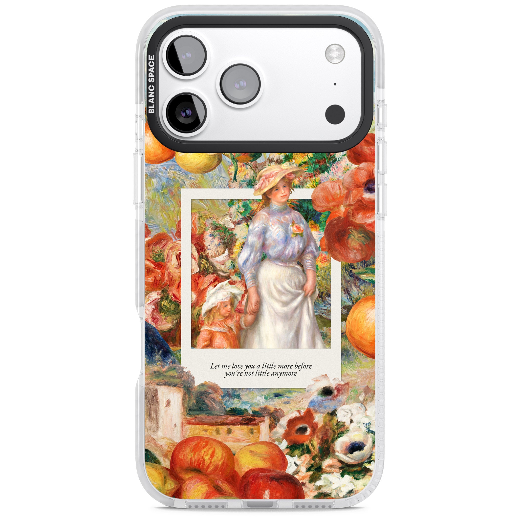 Renoir Mother & Child iPhone 17 Pro Impact Clear Phone Case