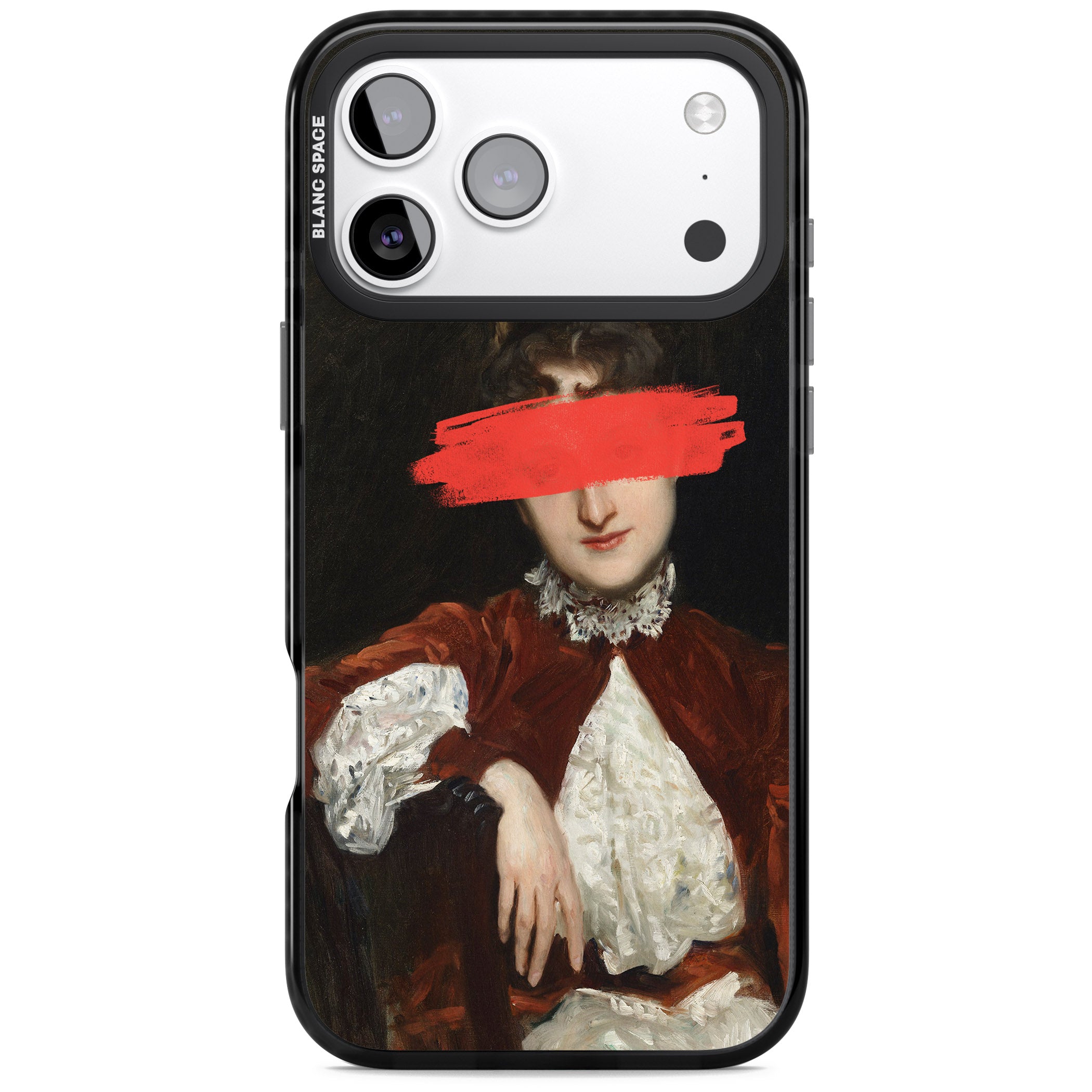 Paint Stroke iPhone 17 Pro Impact Black Phone Case