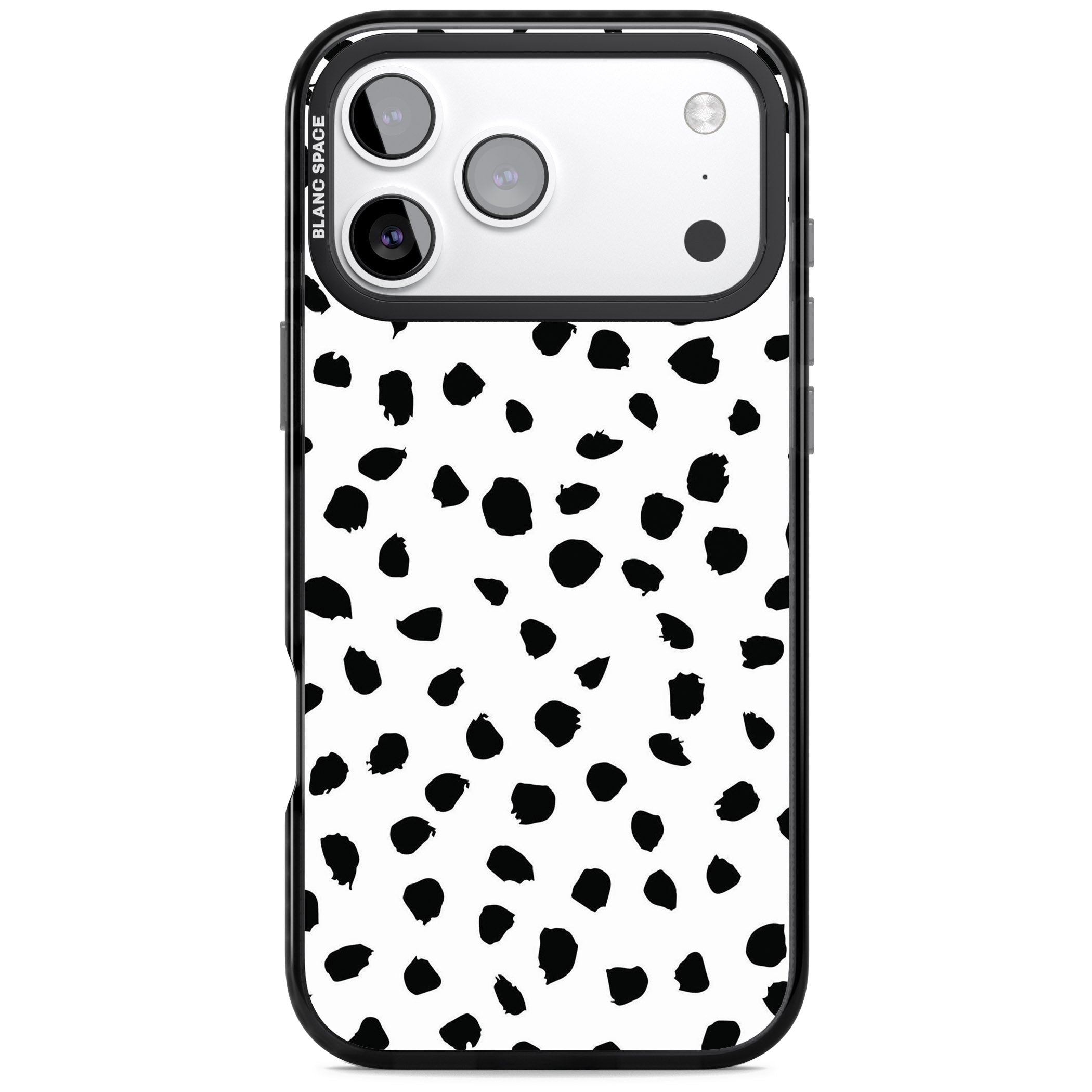 Dalmatian Print iPhone 17 Pro Impact Black Phone Case